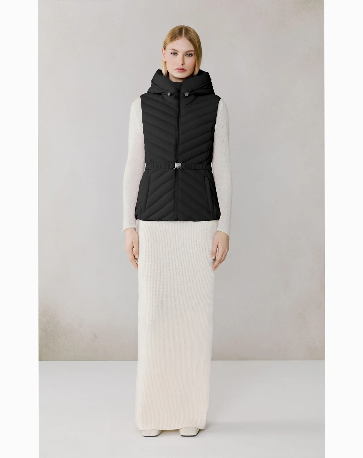 Women's Estelle-Vest Stretch Down Belted Vest