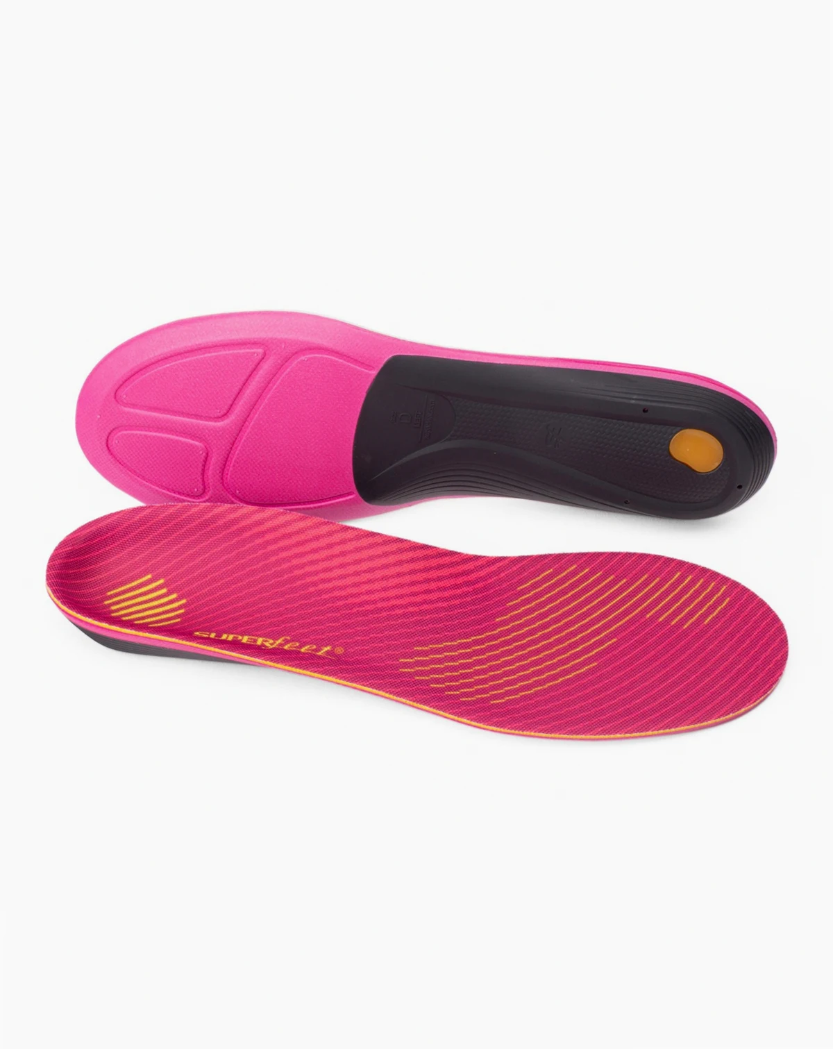 Run Women's Support Insoles - Trim-To-Fit High Arch Support - Carbon Fiber Orthotic Shoe Inserts for Running Shoes - 8.5-10 Women