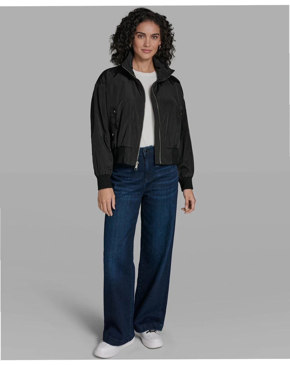 Women's Dropped Sleeve Bomber