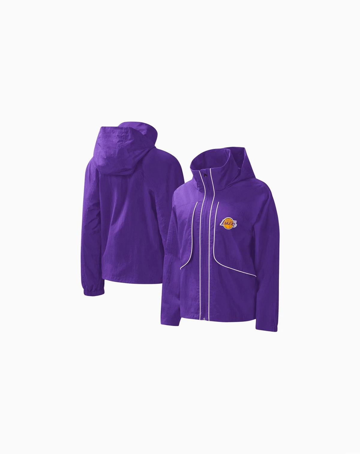 Women's Purple Los Angeles Lakers Last Shot Full-Zip Jacket