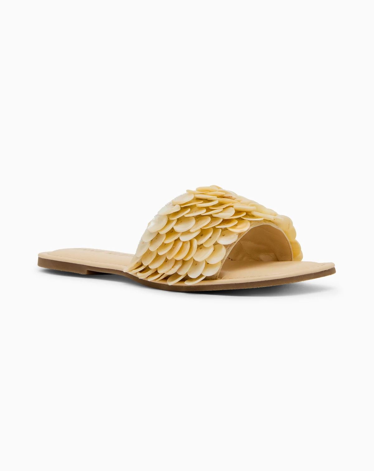 Women's Brianne-P Shell Embellished Flat Sandals