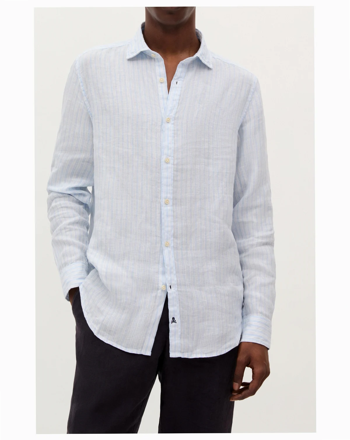 Men's New Fancy Linen Shirt.