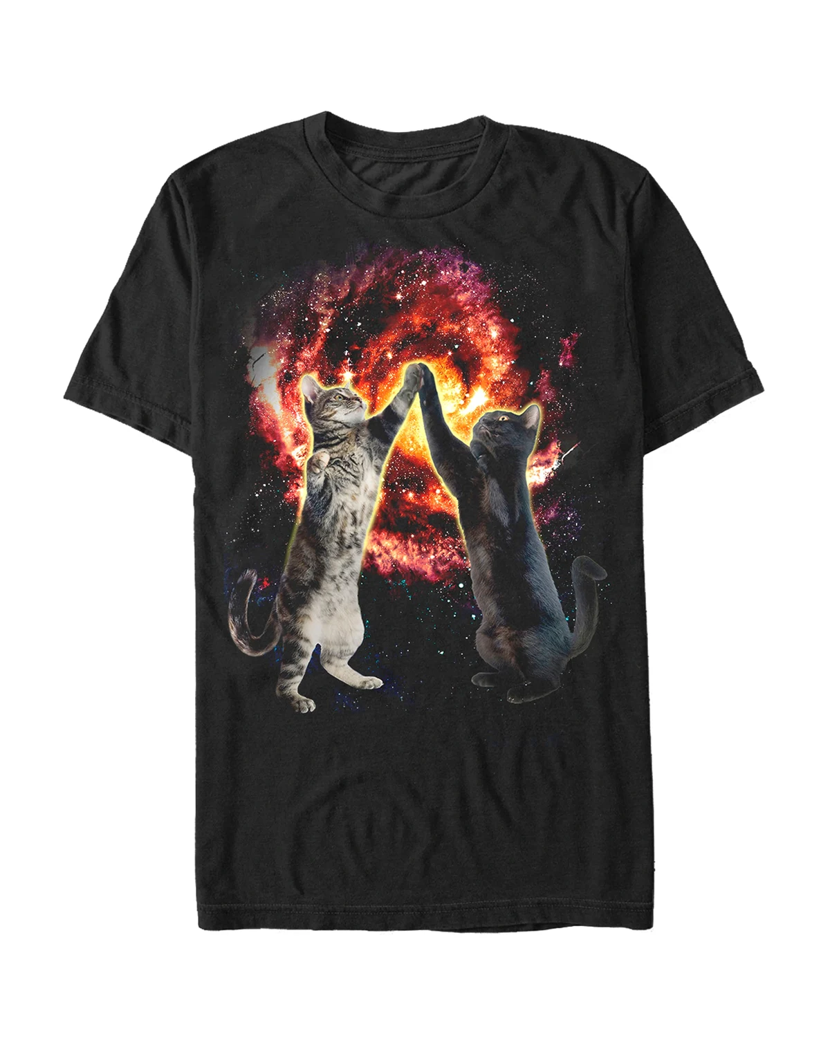 Men's Cat Bang Short Sleeve Crew T-shirt
