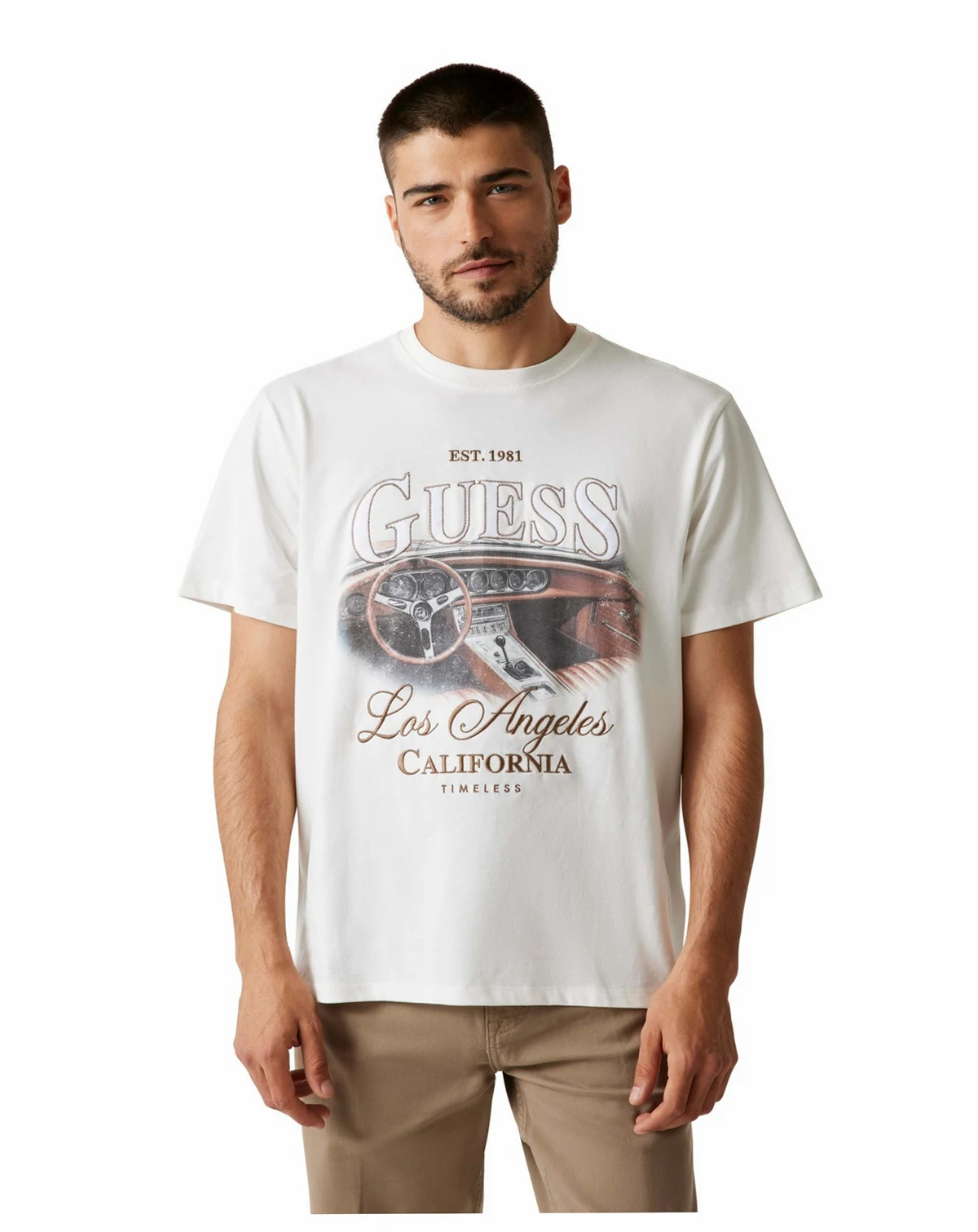 Men's Satin Patch Short-Sleeve T-Shirt