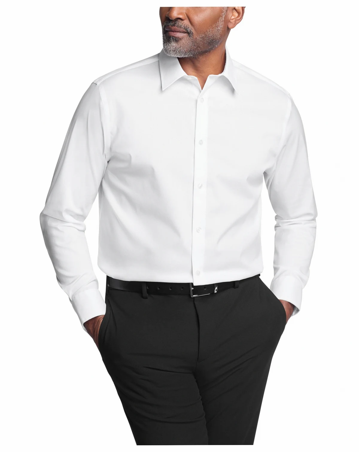 Men's Stretch Slim Fit Dress Shirt