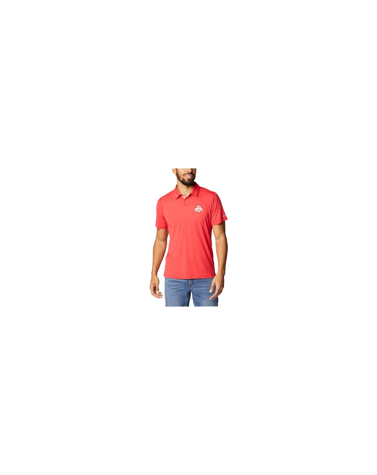 Ohio State Buckeyes Men's Tech Trail Polo