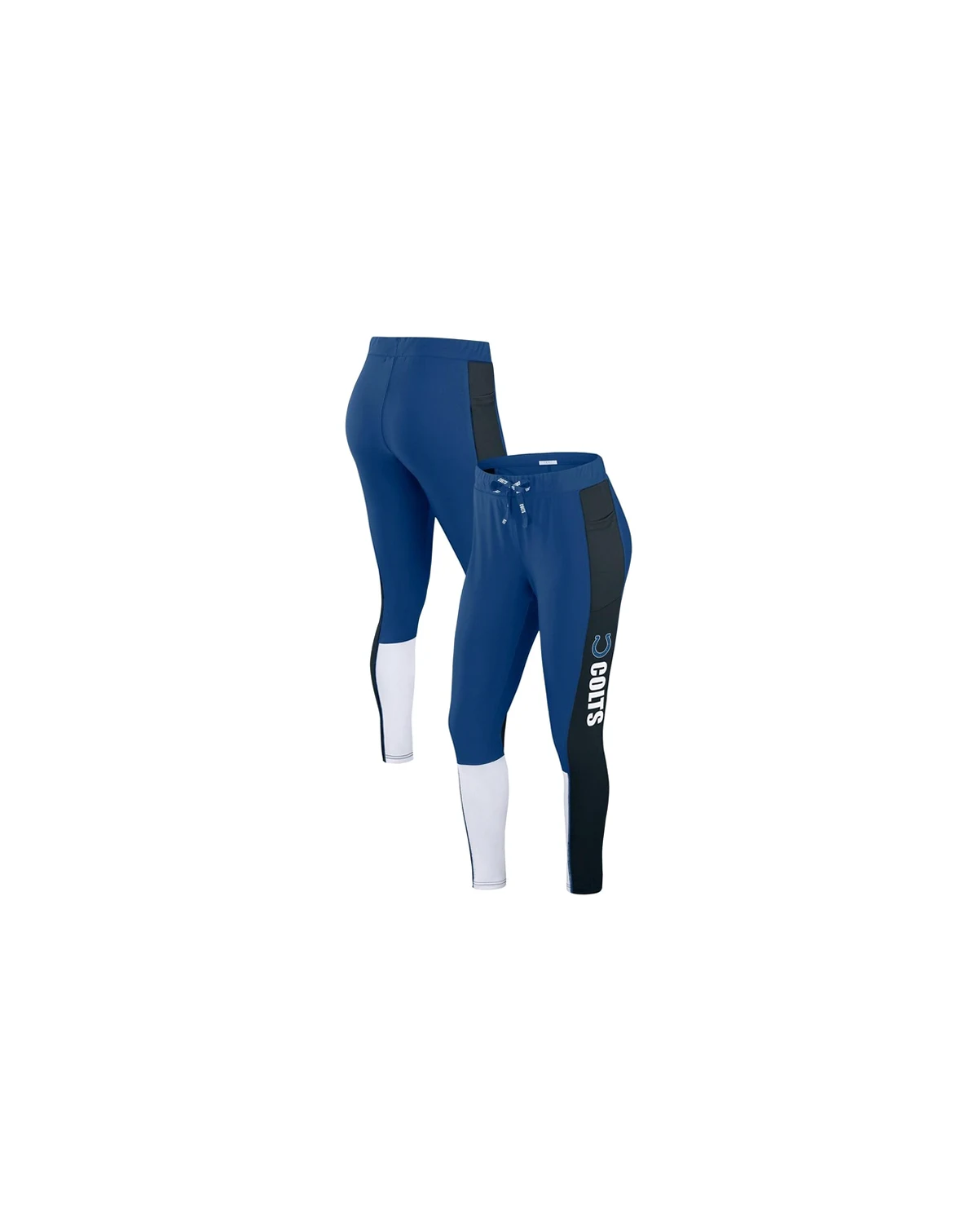 Women's Royal Indianapolis Colts Color-Block Leggings