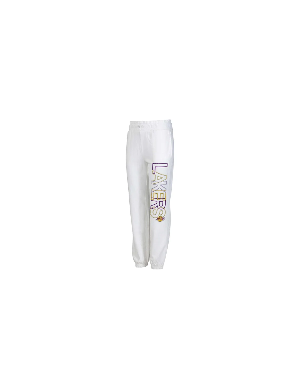 Women's White Los Angeles Lakers Sunray Pants