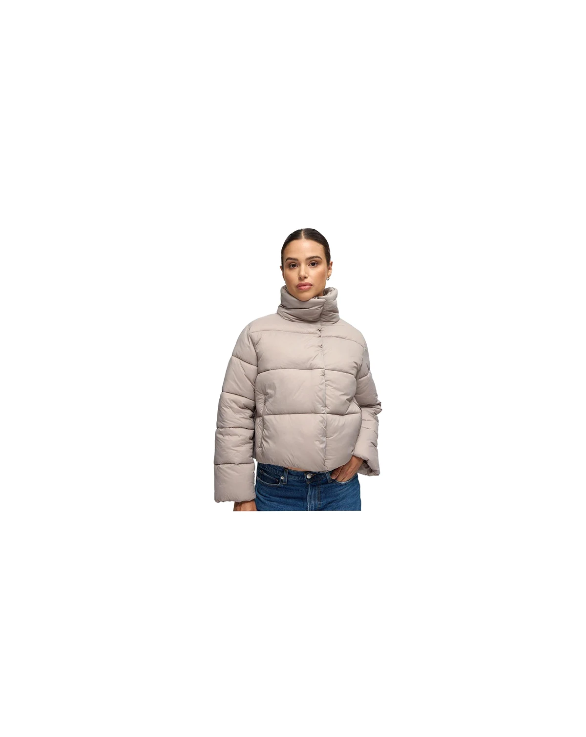Maternity Ingrid + Isabel Short Puffer Jacket