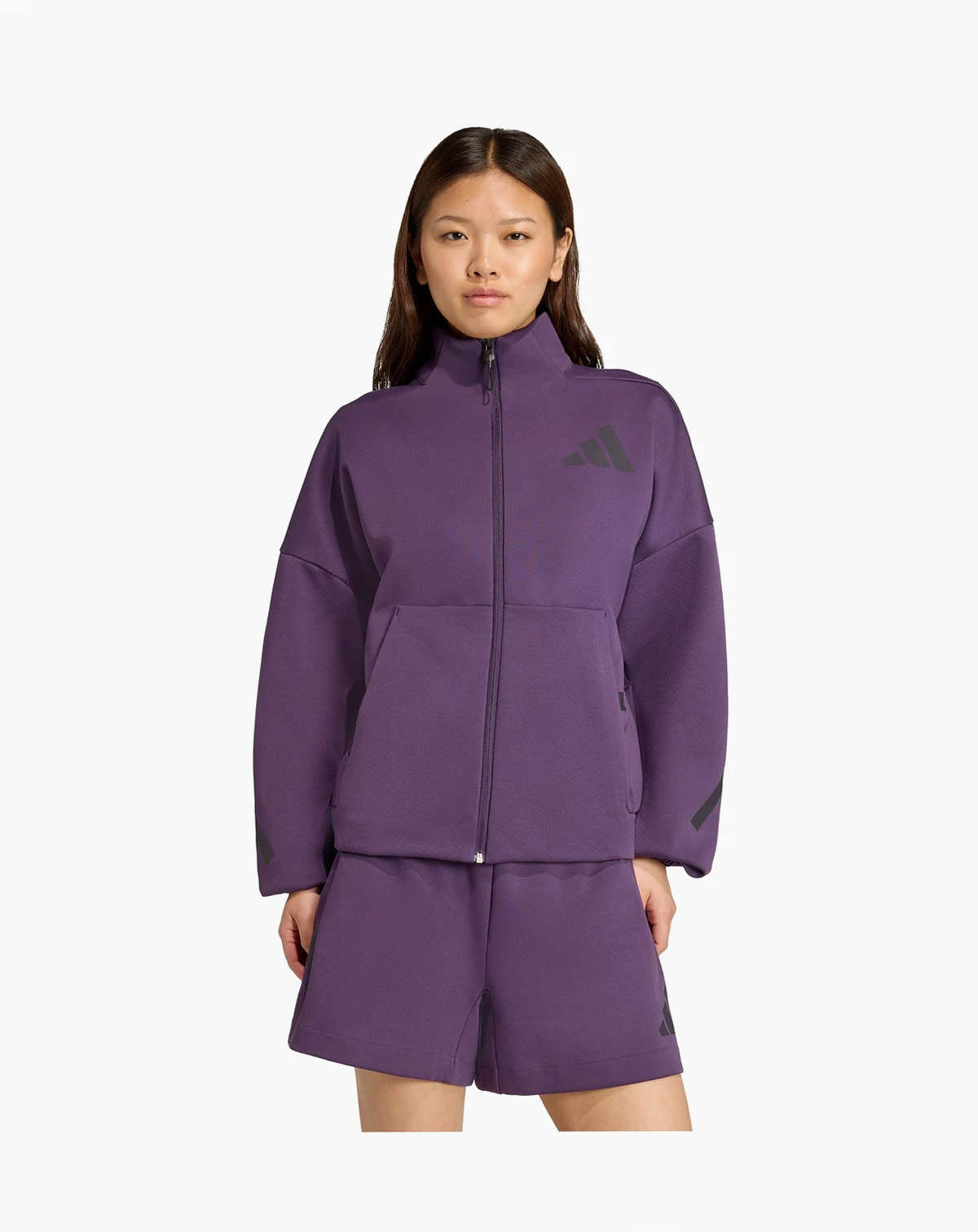 Women's Z.N.E. Zip-Front Long Sleeve Track Jacket