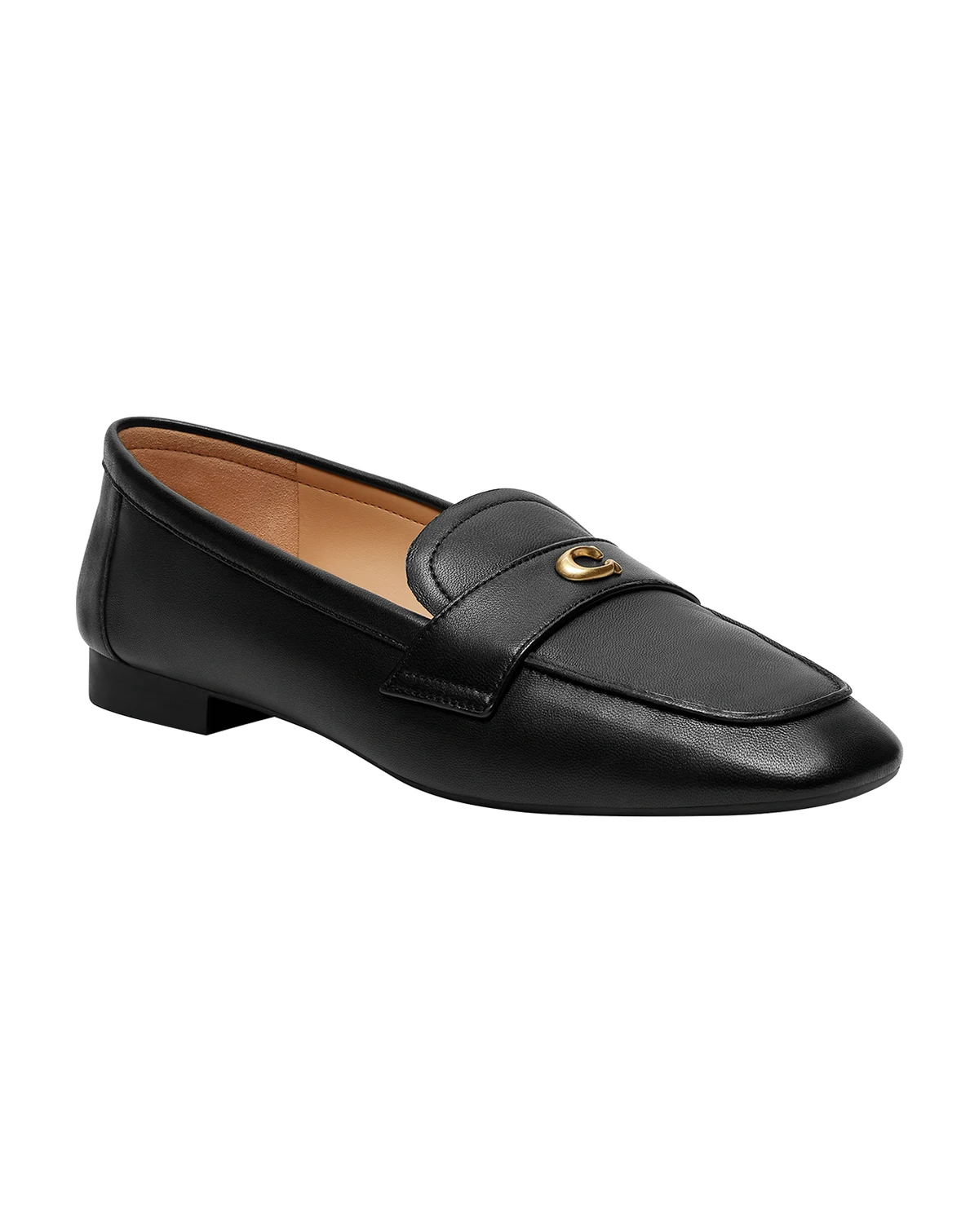 Women's Signature Sculpted C Round Toe Leather Loafers