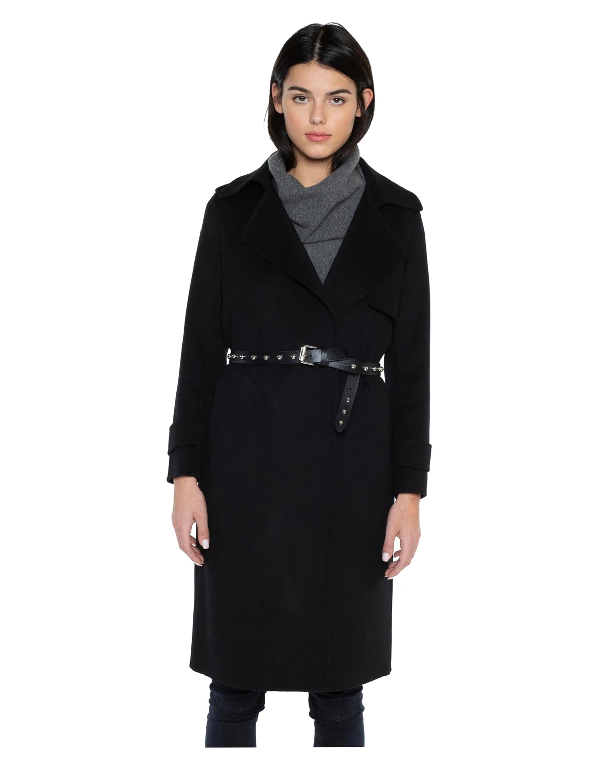Women's Cashmere Wool Double-faced Overcoat