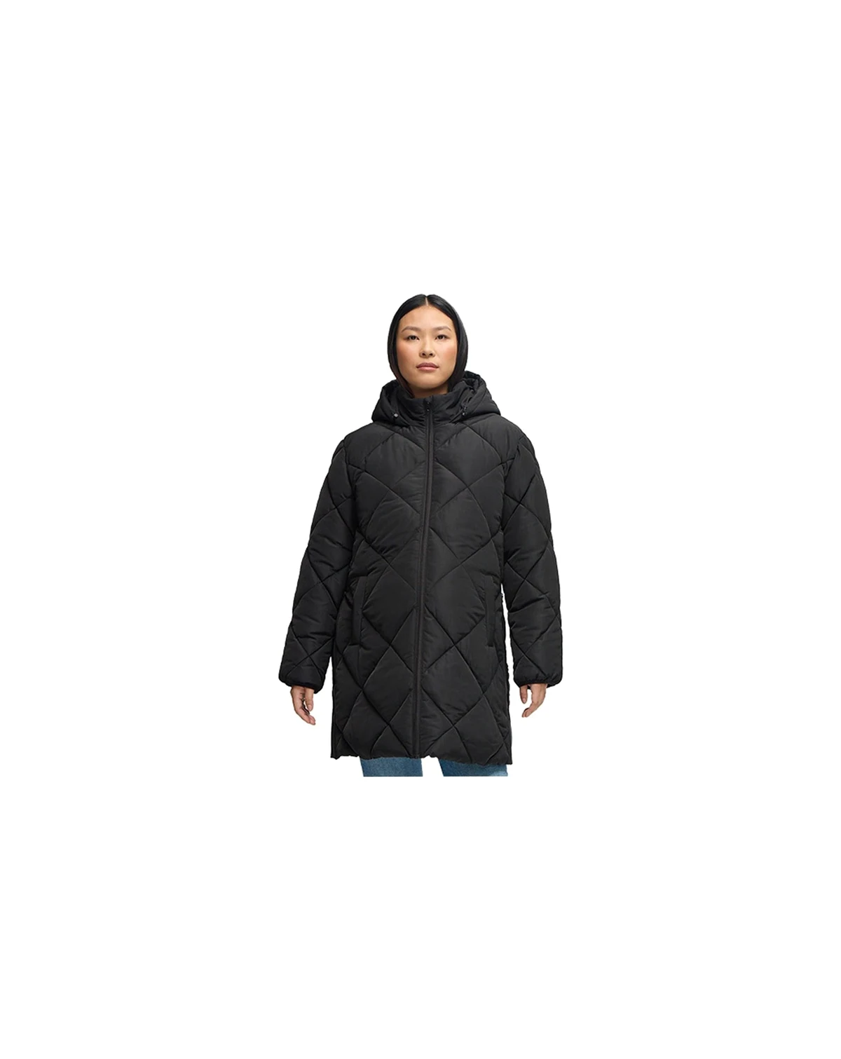 Maternity Ingrid + Isabel Longline Puffer Jacket with Removable Babywearing Cocoon Insert