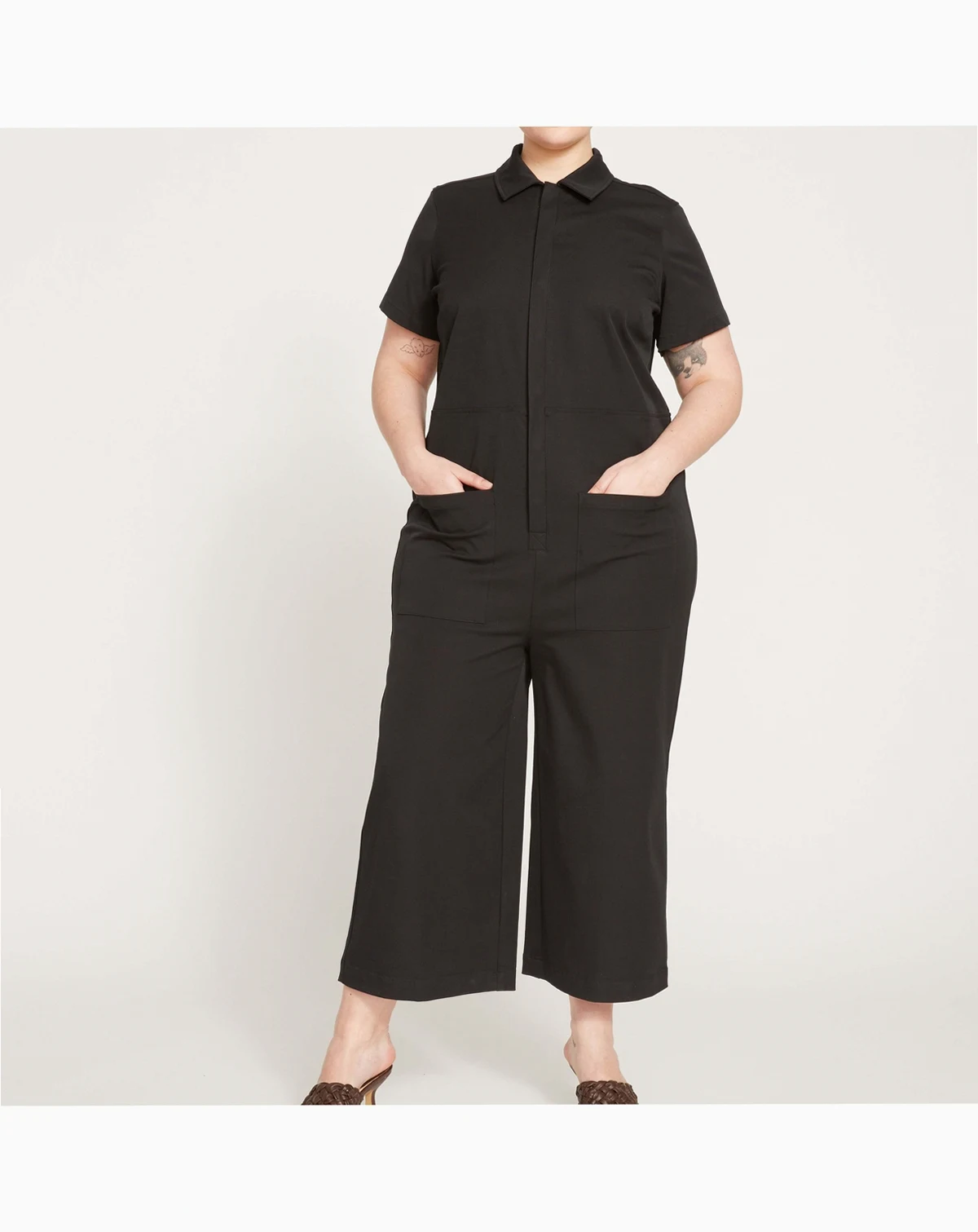Women's Kate Stretch Cotton Twill Jumpsuit