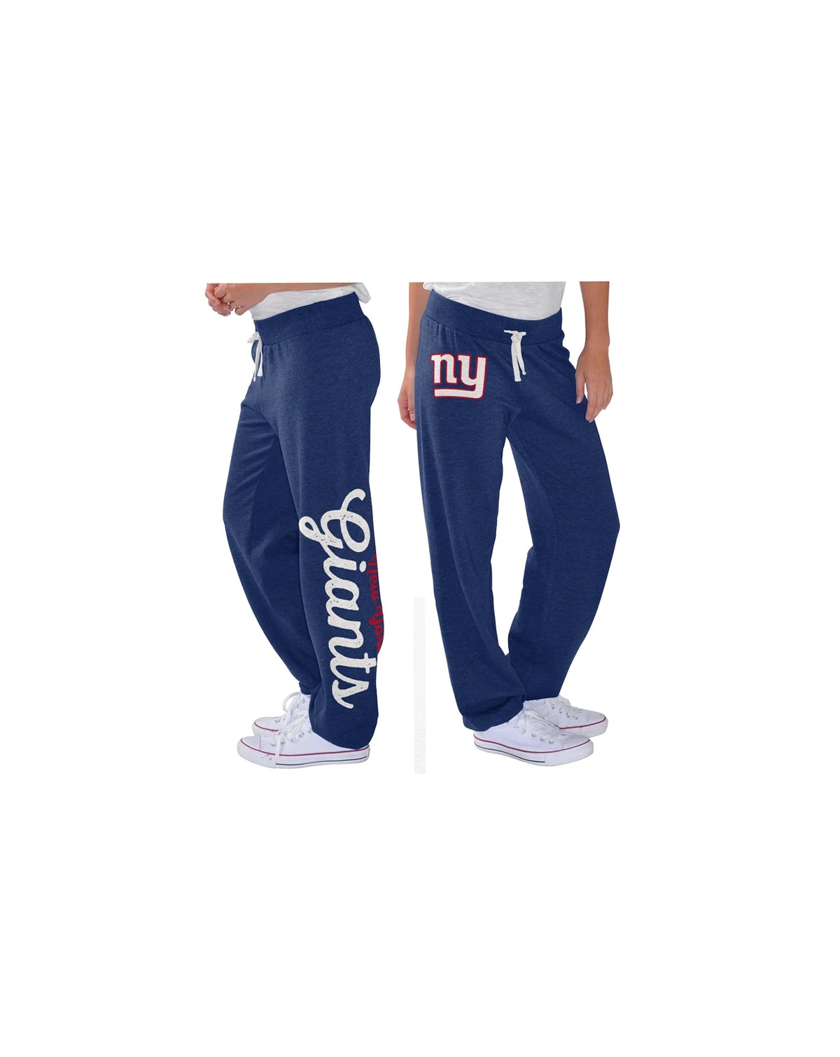 Women's Royal New York Giants Scrimmage Fleece Pants