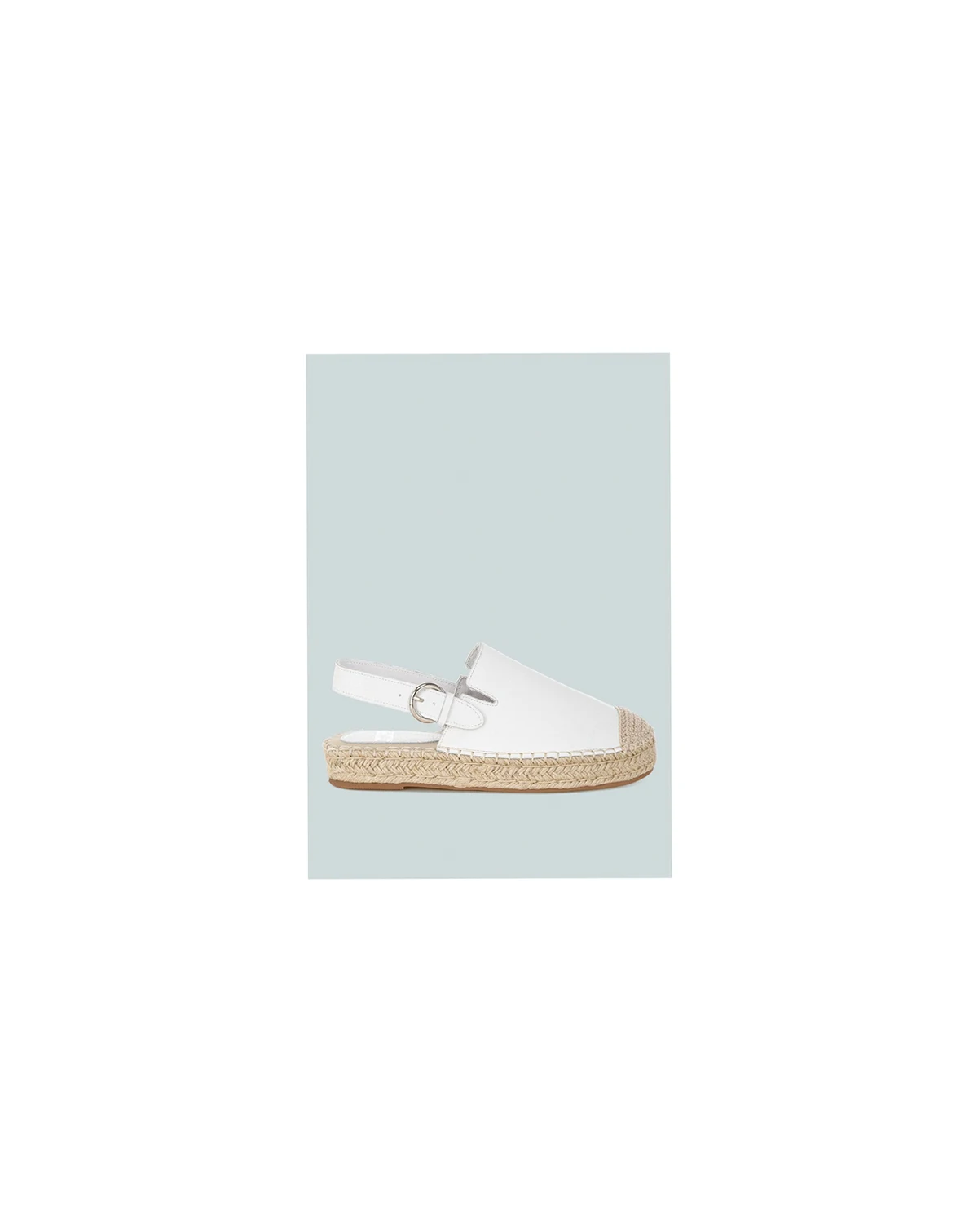 Womens Azula Genuine Leather Espadrilles Sandals
