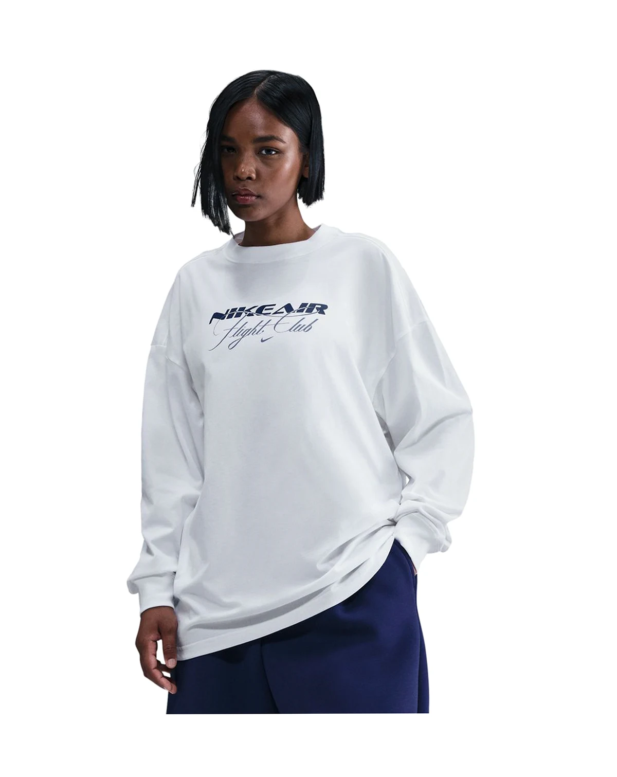 Women's Oversized Long-Sleeve T-Shirt