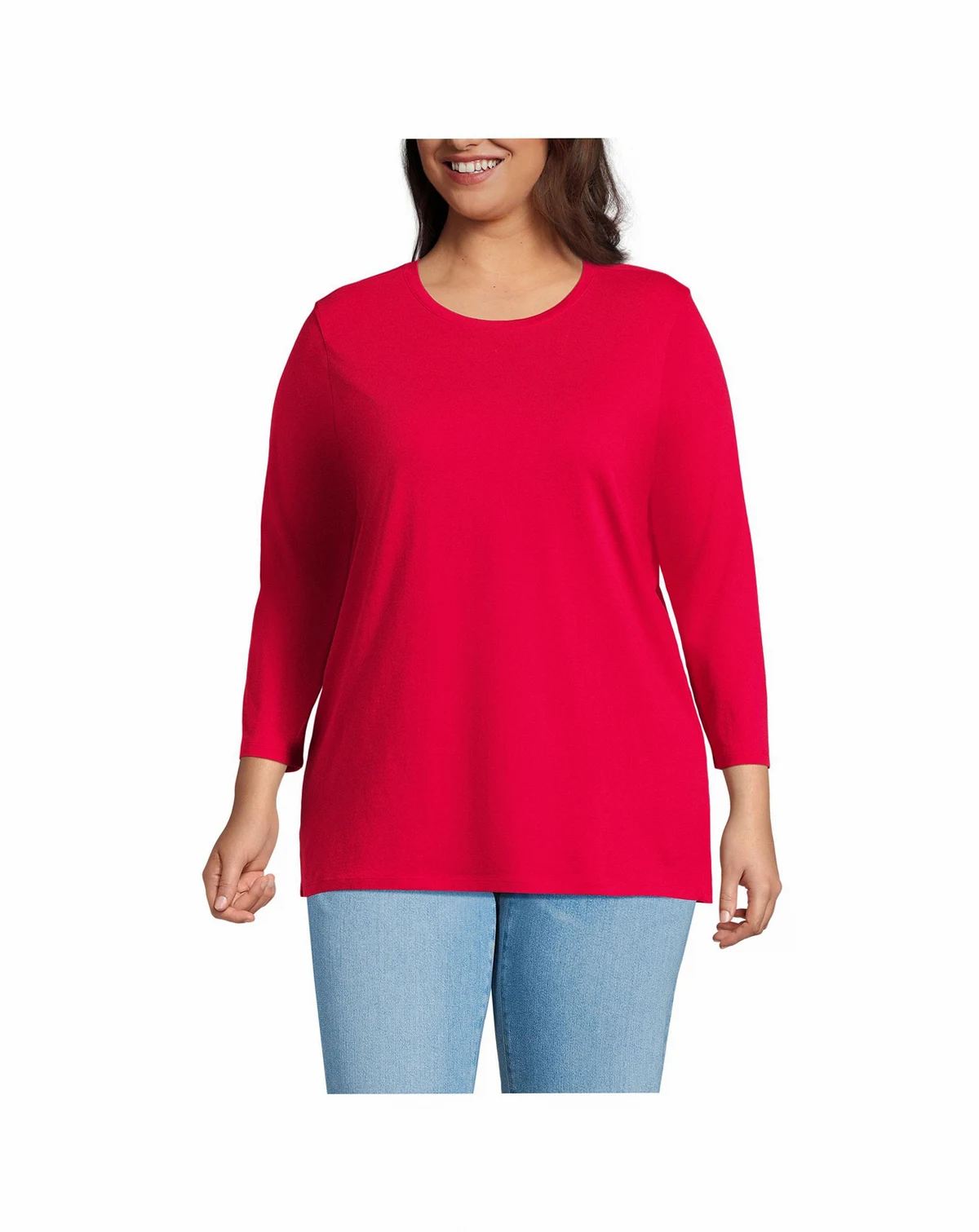 Women's Plus Size Cotton Supima Tunic