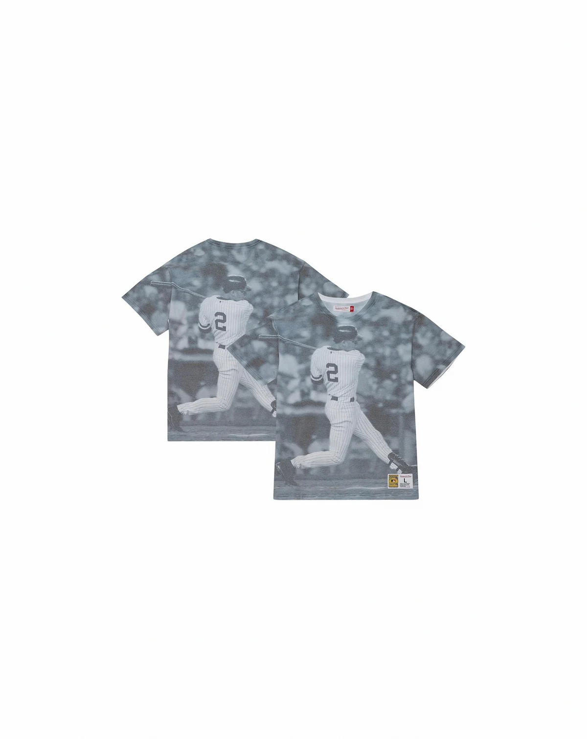 Men's Derek Jeter New York Yankees Cooperstown Collection Highlight Sublimated Player Graphic T-shirt