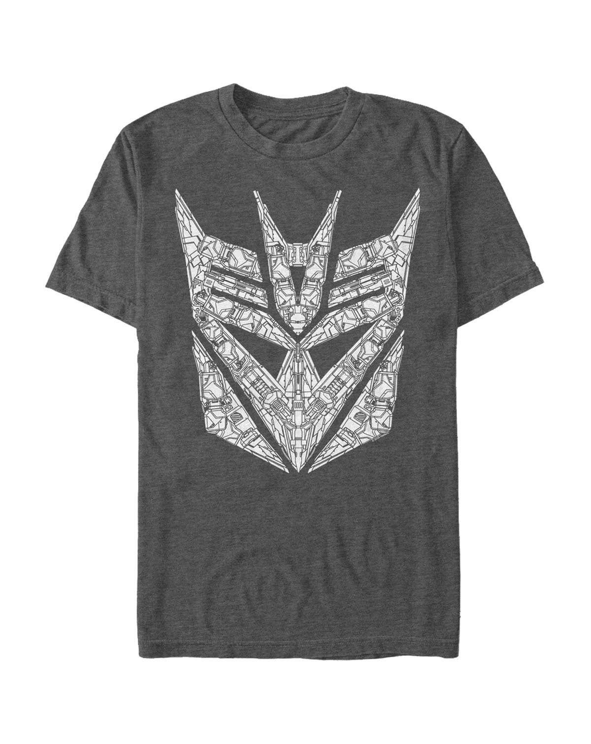 Men's Decepticon Symbol Short Sleeve Crew T-shirt