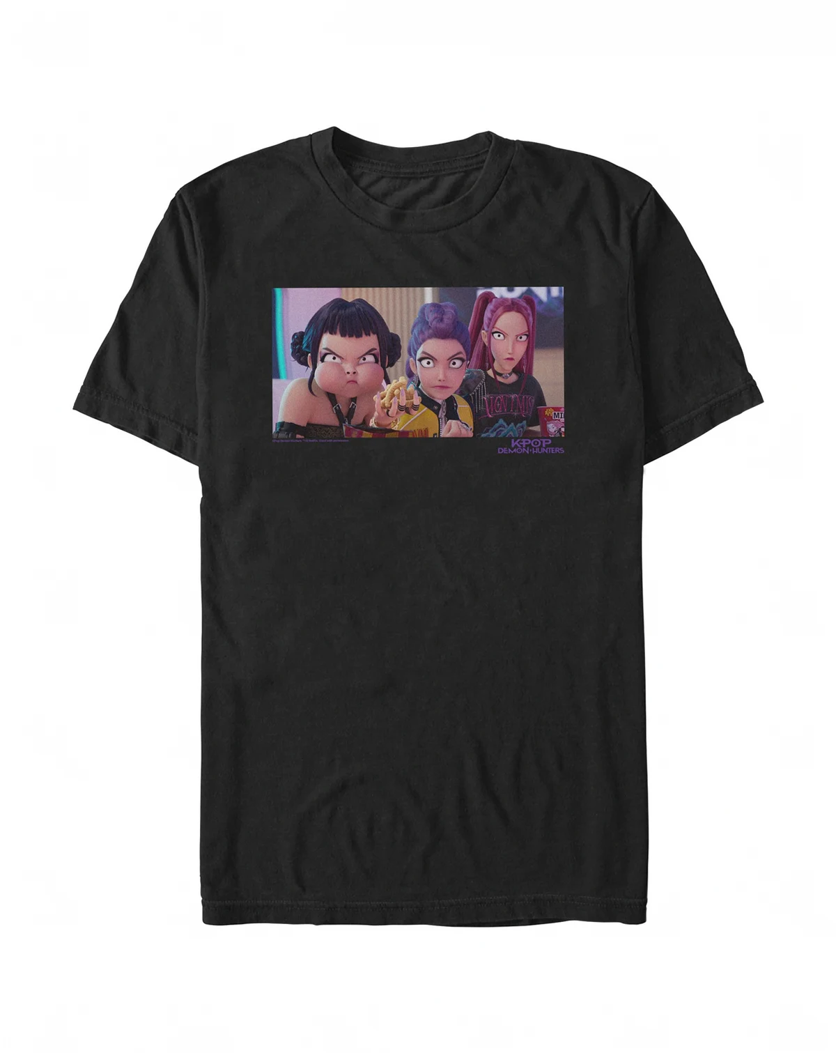 Men's K-Pop Demon Hunters Angry Demon Hunters T-Shirt