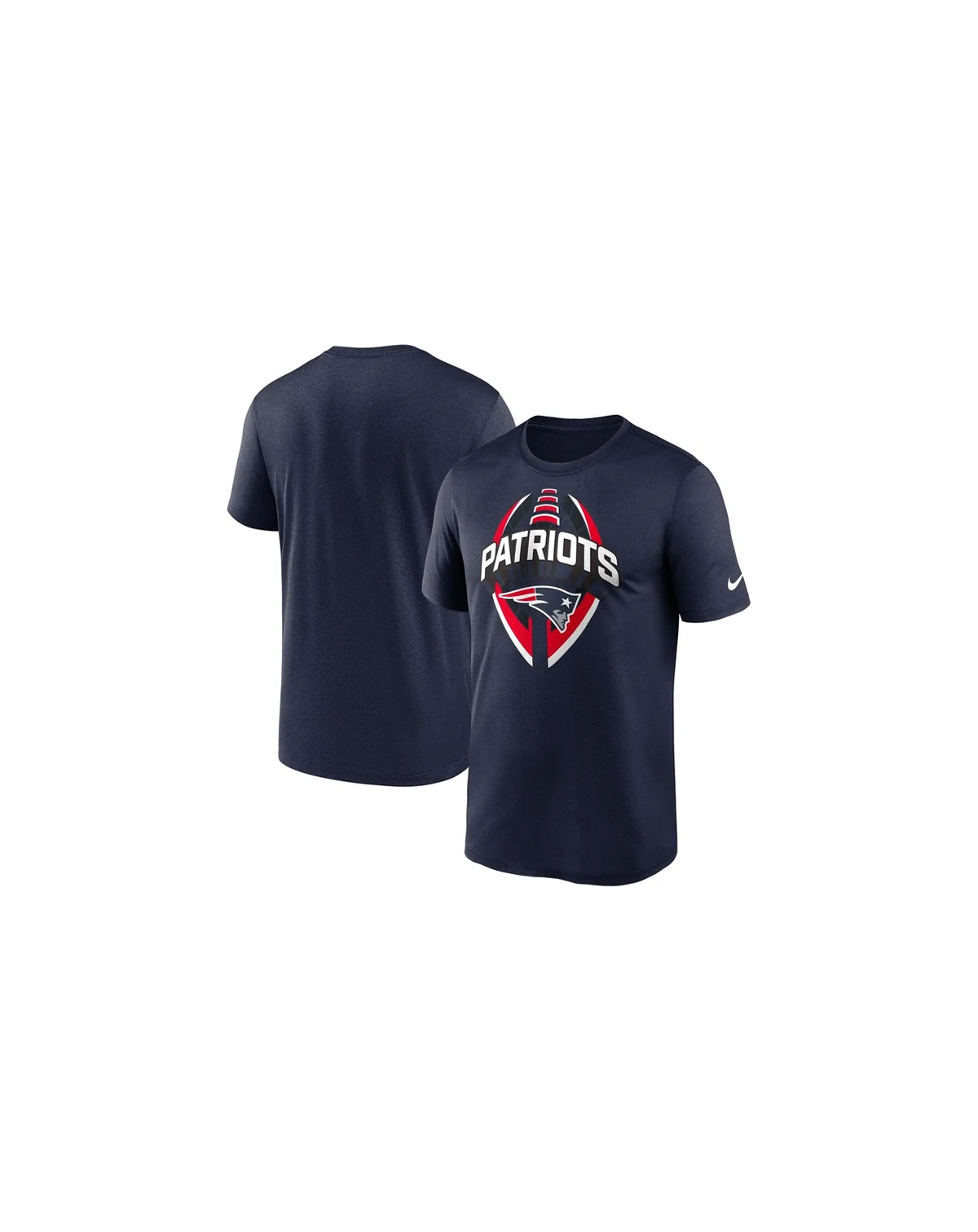 Men's Navy New England Patriots Legend Icon Performance T-Shirt