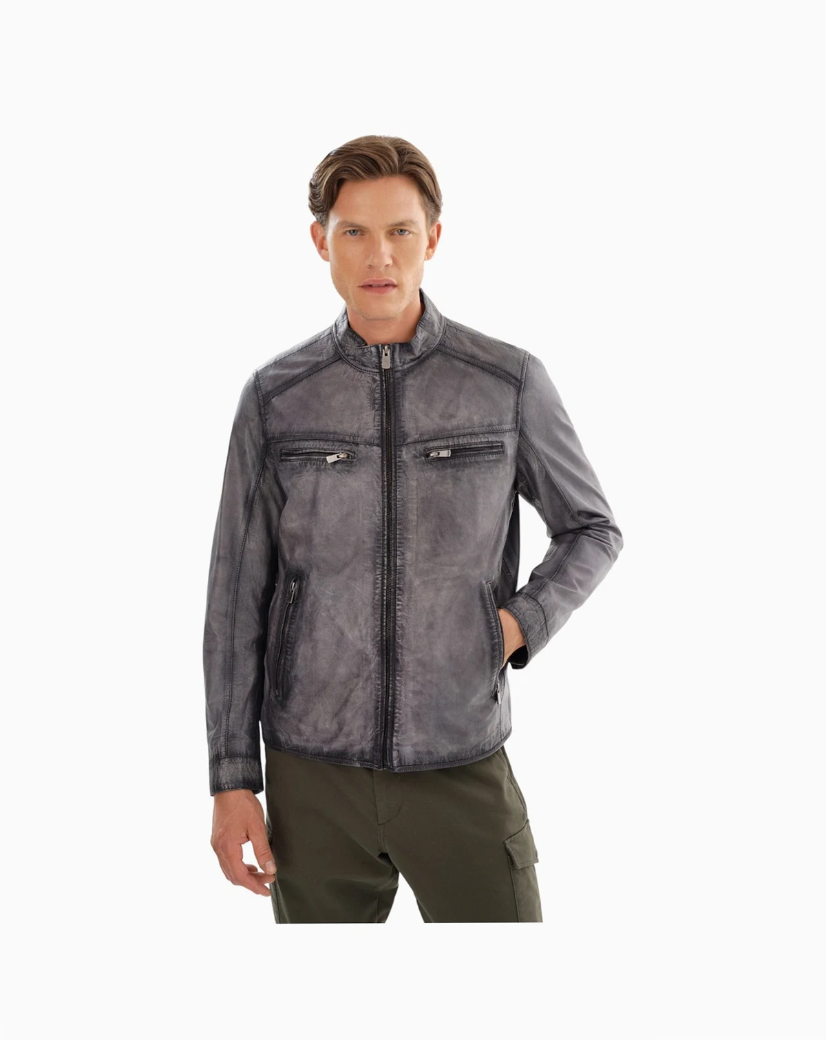 Men's ENZO Leather Jacket