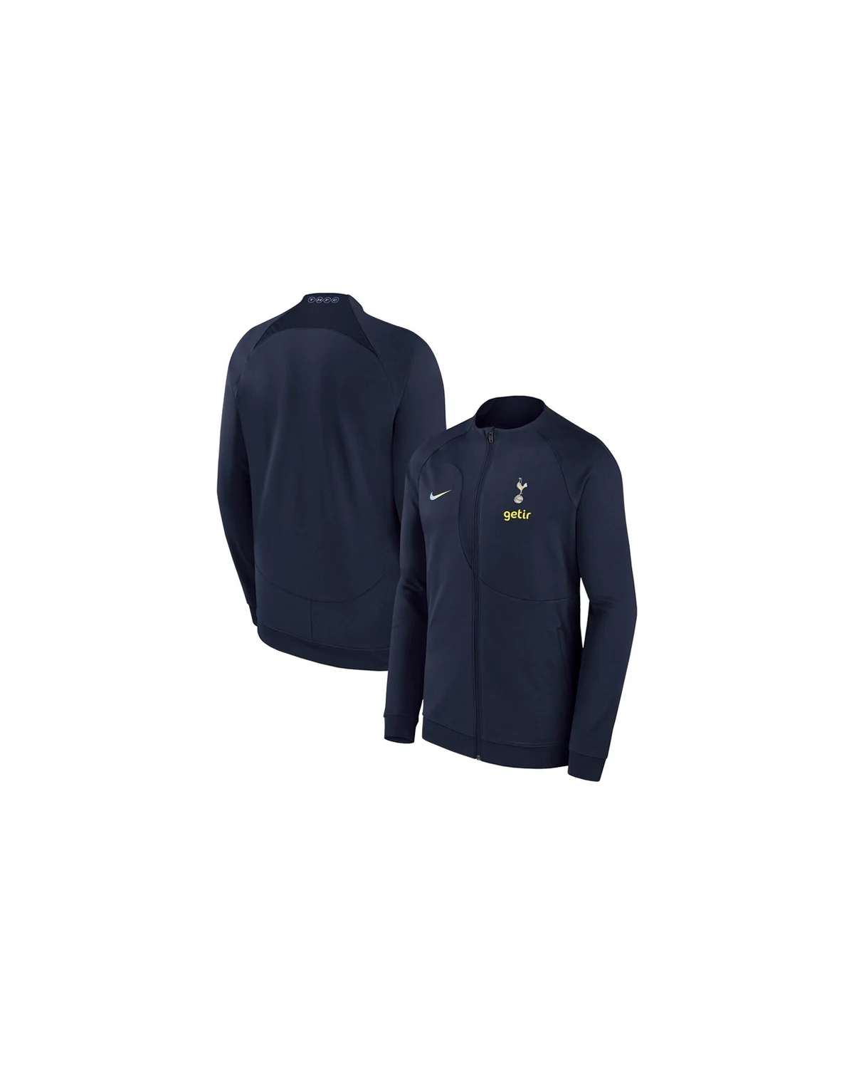 Men's Navy Tottenham Hotspur 2023 Academy Pro Anthem Raglan Performance Full-Zip Jacket