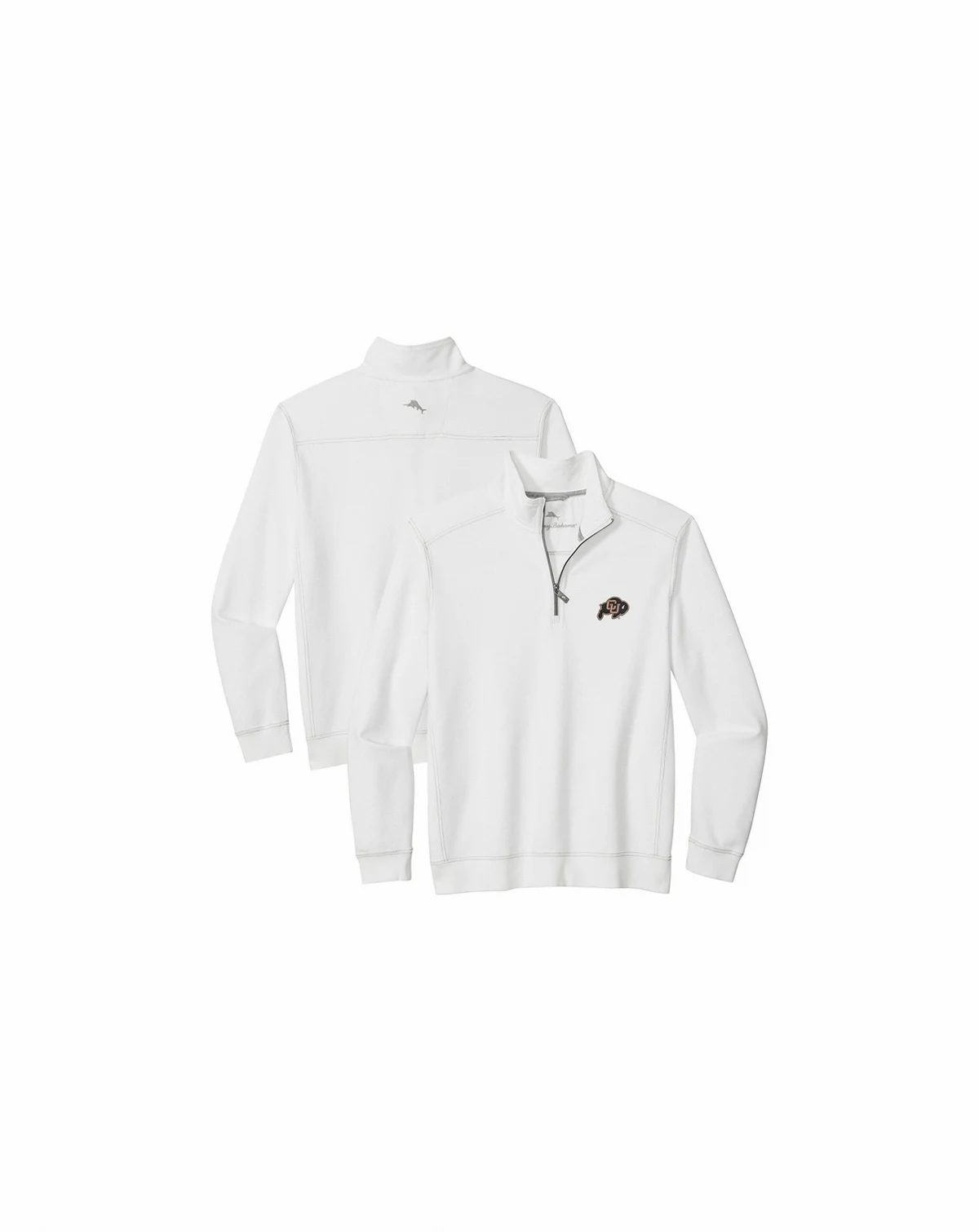 Men's White Colorado Buffaloes Montego Bay Half-Zip Jacket