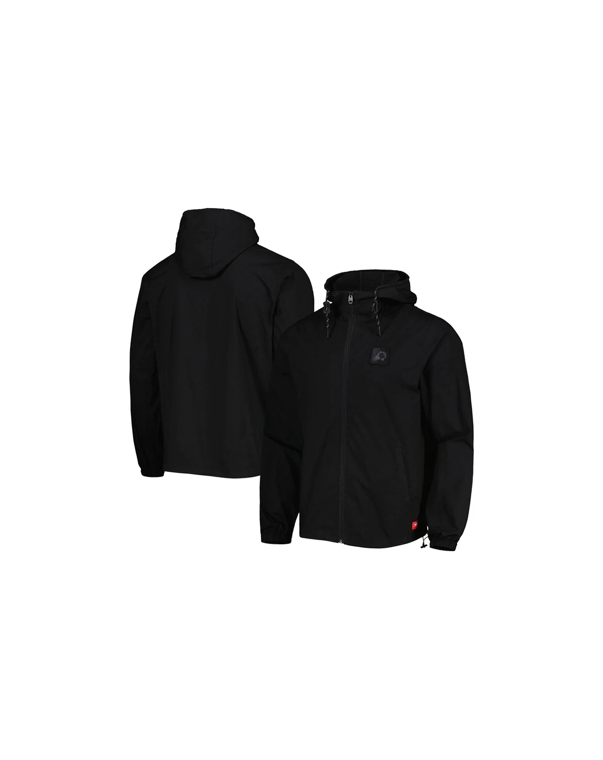 Men's Black Phoenix Suns Madera Ripstop Full-Zip Jacket