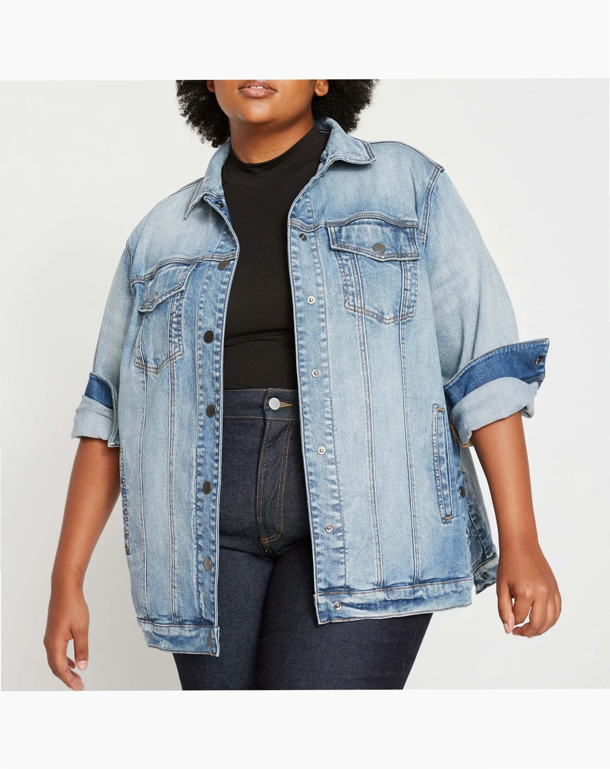 Women's Denim Chore Jacket