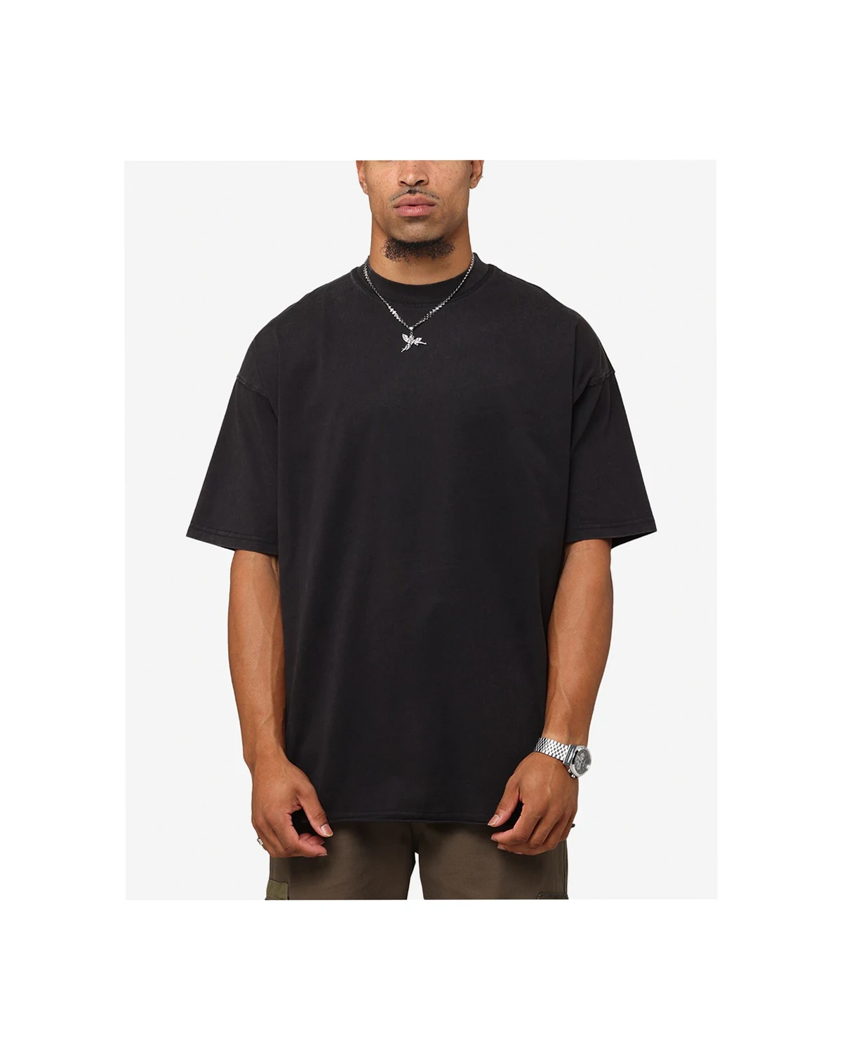 Men's Architype Boxy T-Shirt - Black M