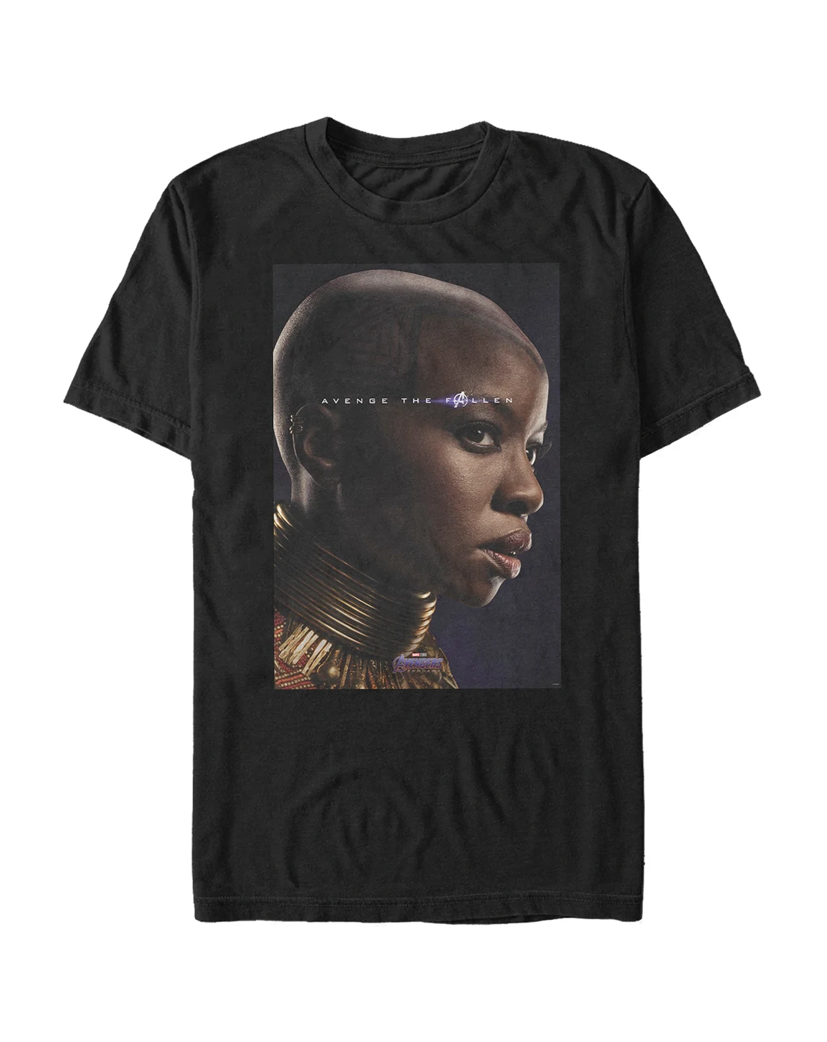 Marvel Men's Avengers Endgame Okoye Avenge the Fallen, Short Sleeve T-shirt