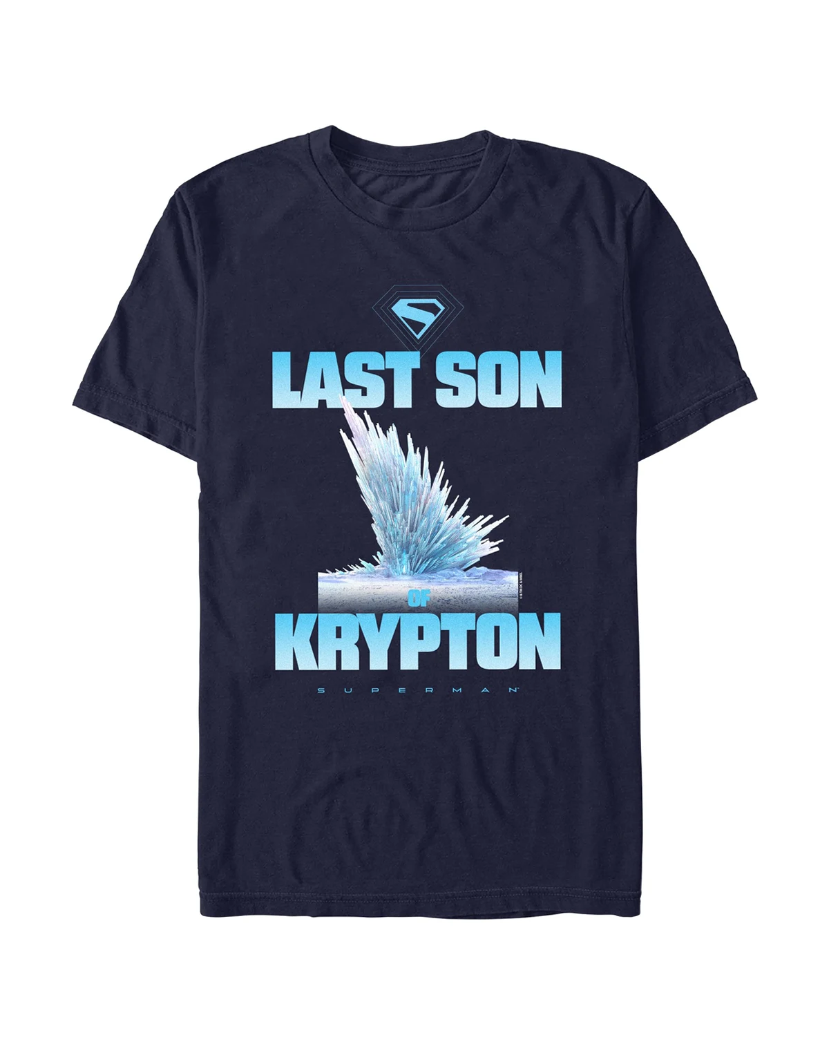 Men's Superman 2025 Last Son of Krypton Crewneck T-Shirt