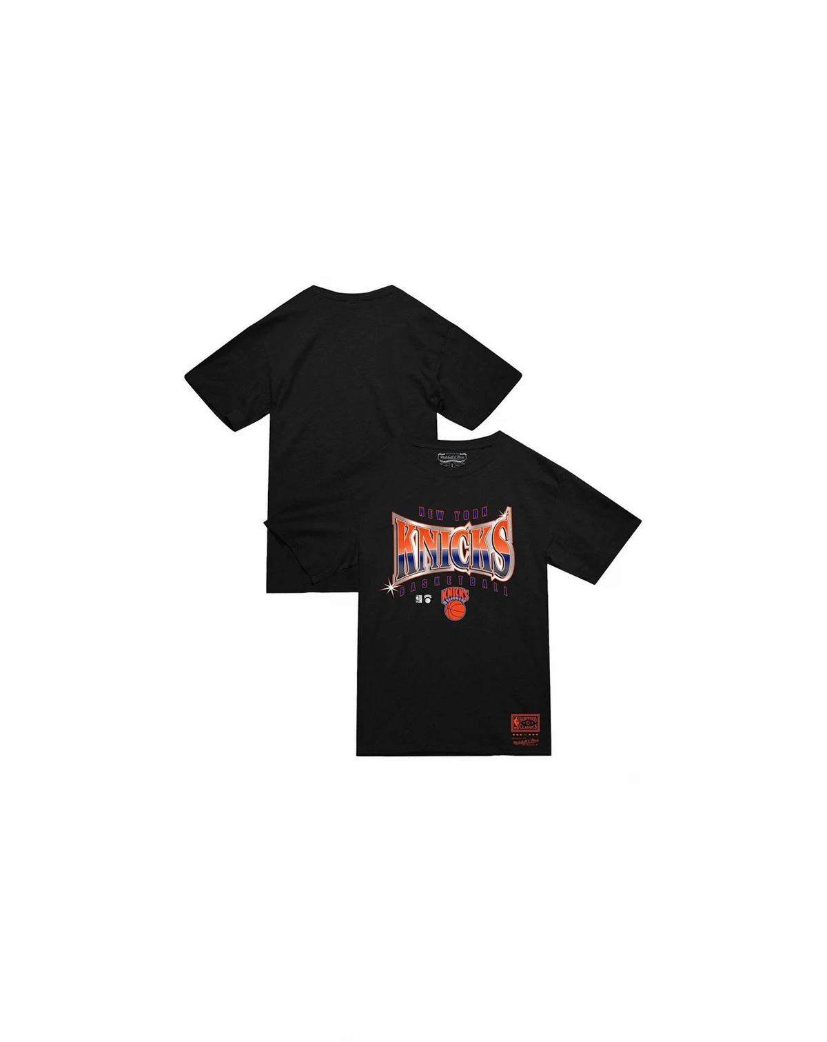 Men's Black New York Knicks Worldwide Collection Glow Up T-Shirt