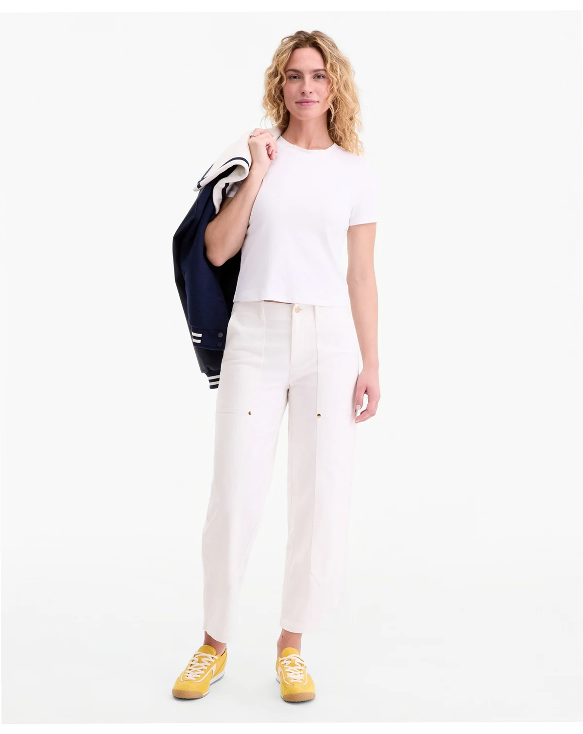 Women's High-Rise Utility Straight-Leg Ankle Pants, Macy's Exclusive