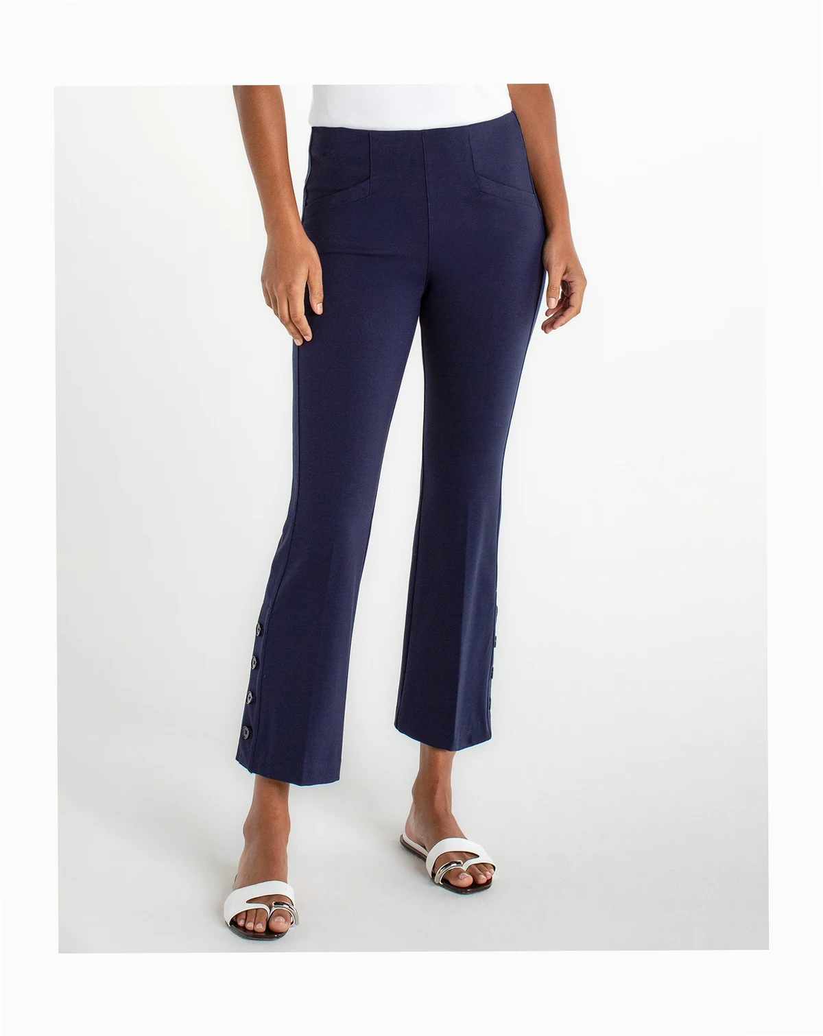 Women's Petite Stella Pull-On Kick Flare Pants