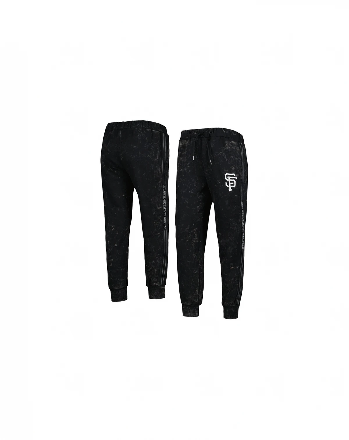 Women's Black San Francisco Giants Marble Jogger Pants