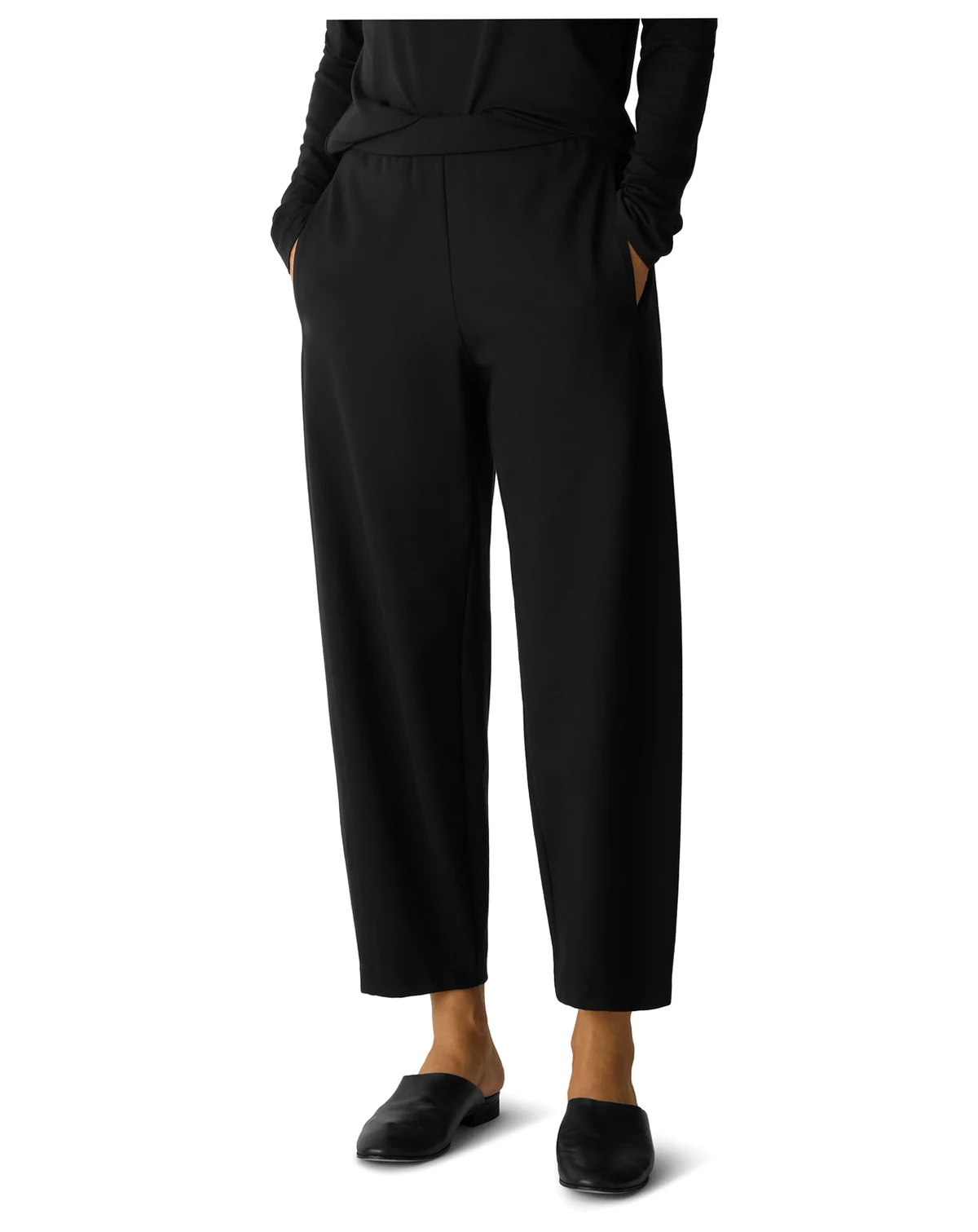 Petite Ankle Length Lantern Pants