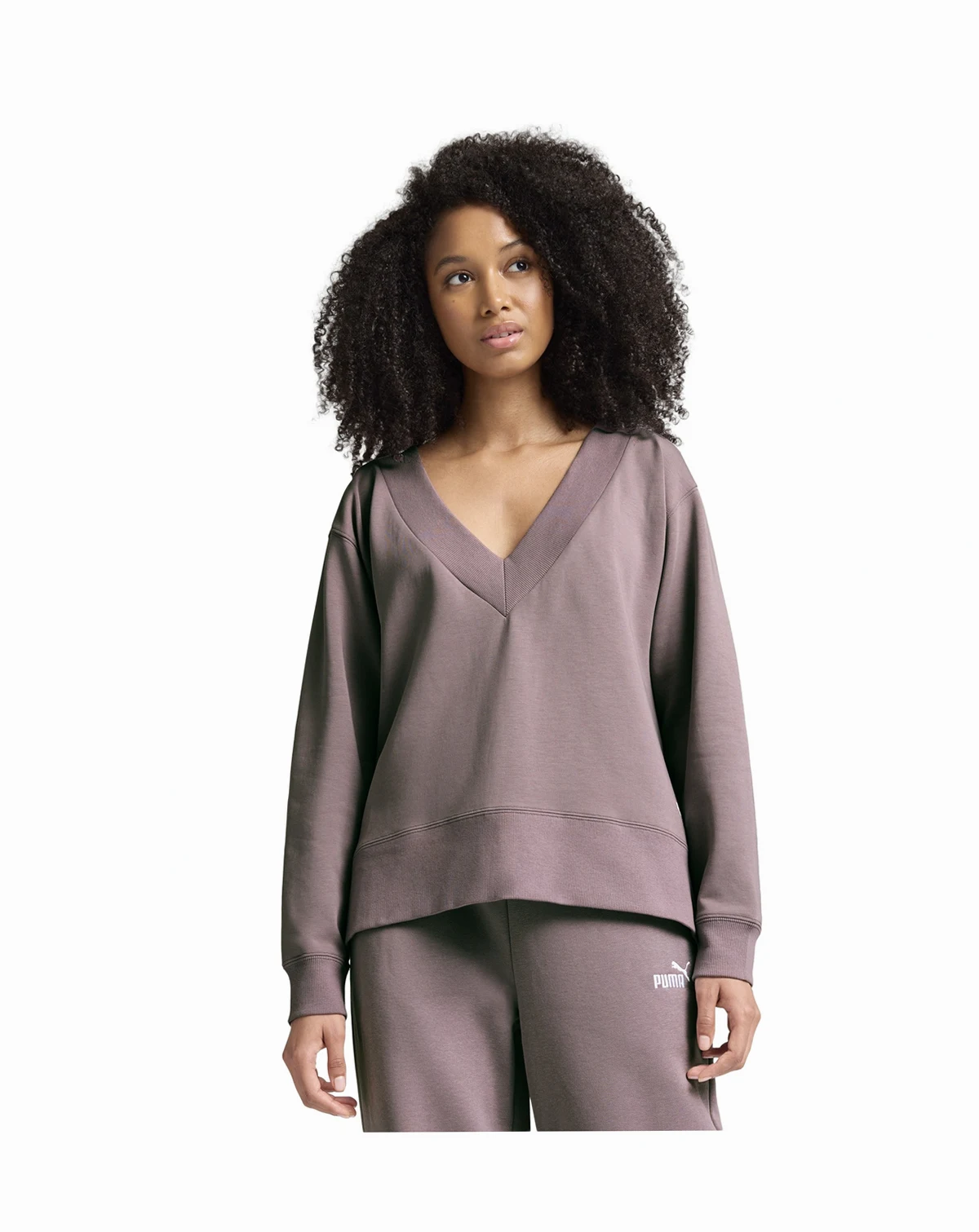 Women's Essential V-Neck Sweatshirt