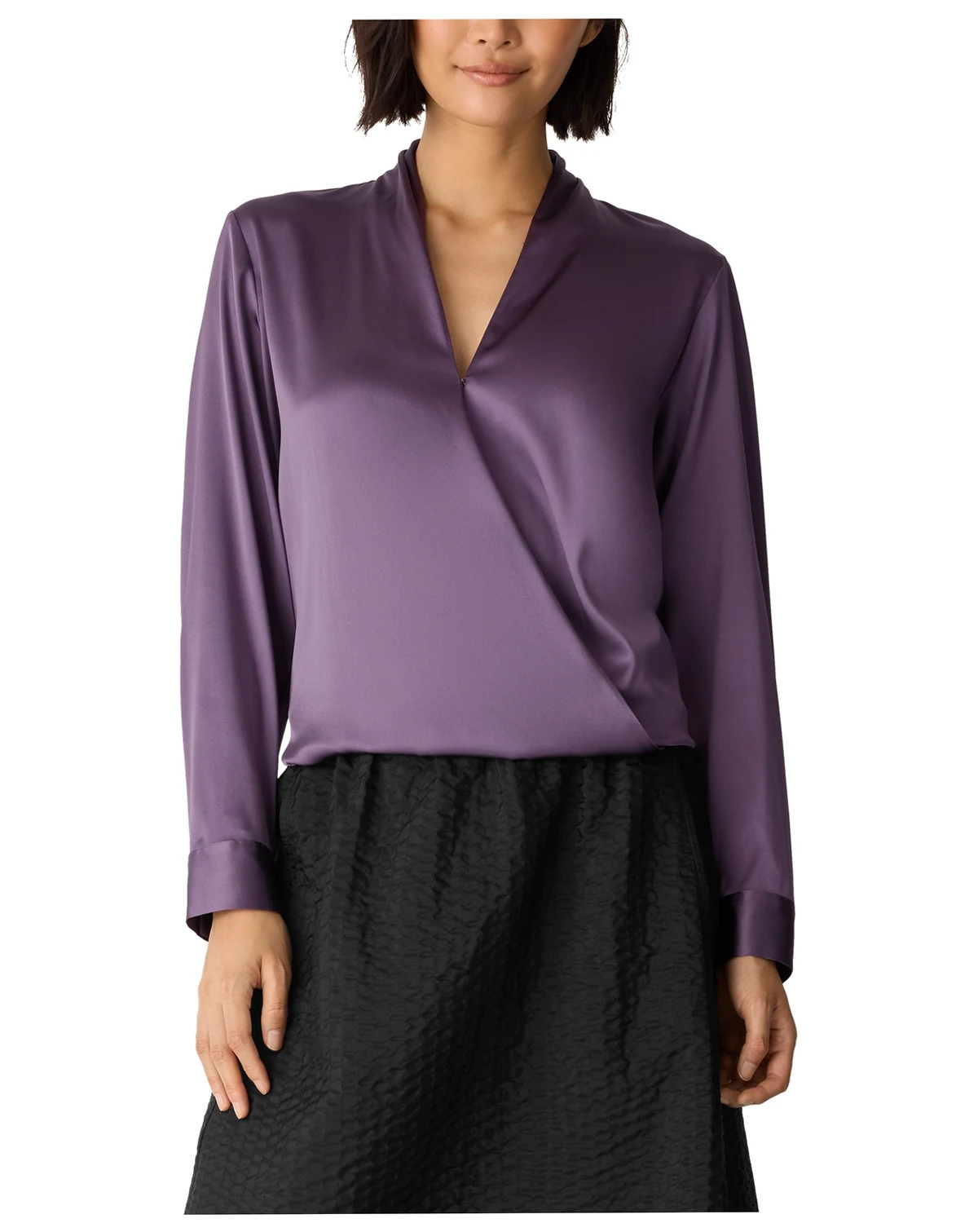 Women's High Collar Top