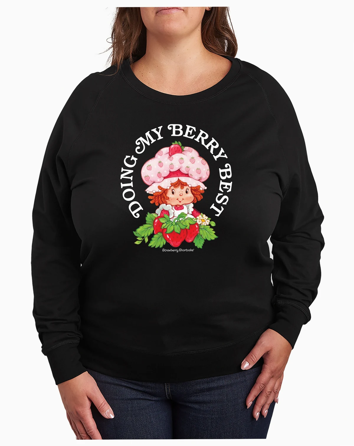 Plus Size Strawberry Shortcake Berry Best Graphic Pullover Top