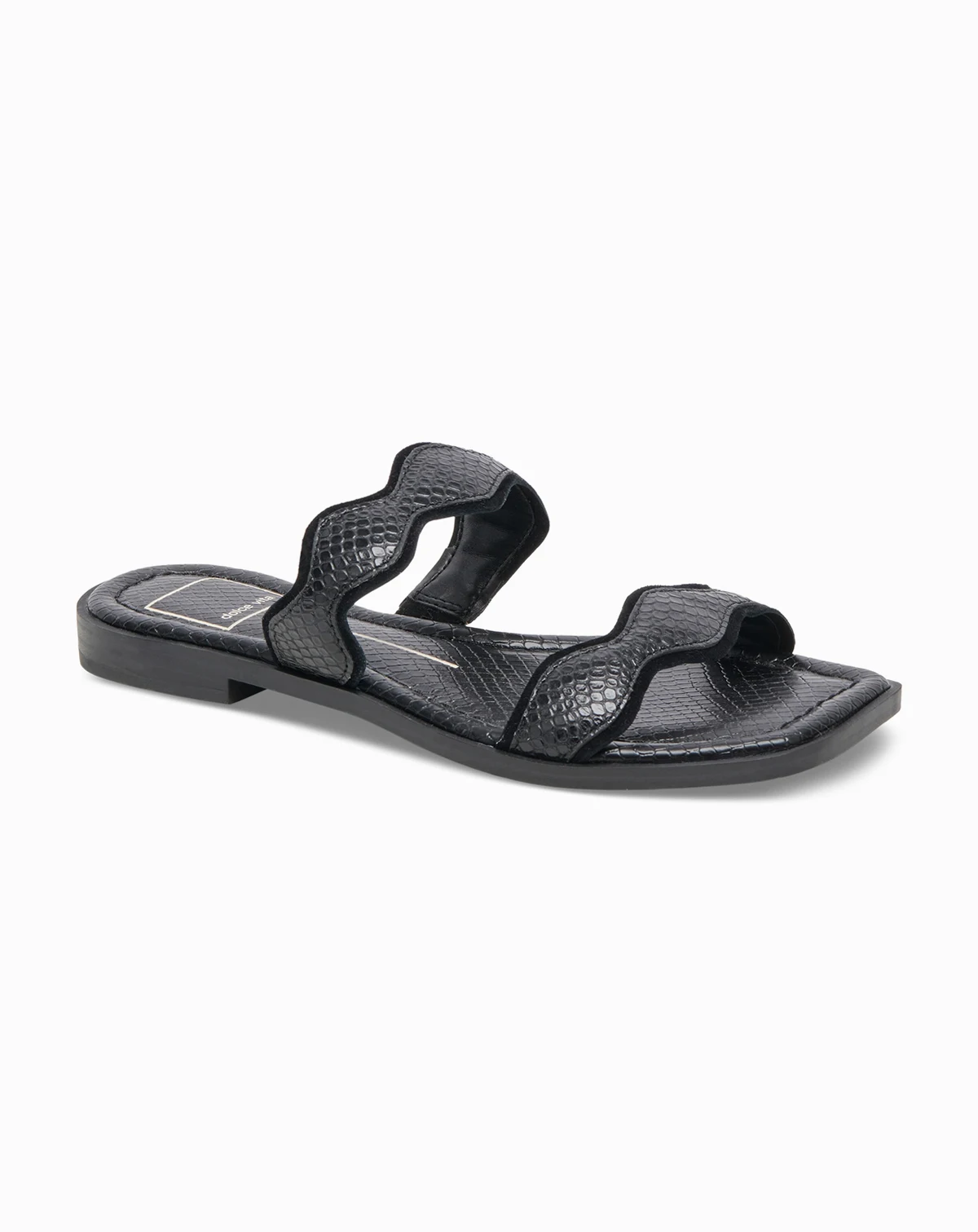 Women's Ilva Wavy Double-Strap Slide Sandals