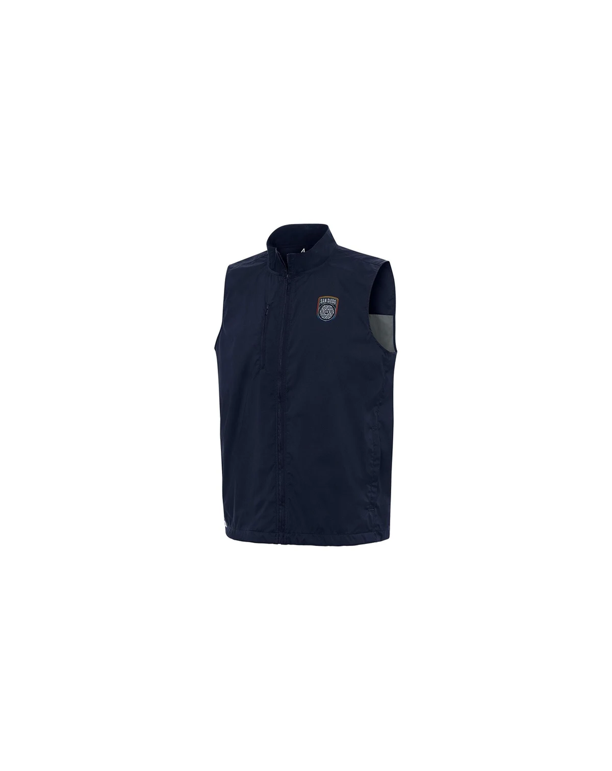 Men's Navy San Diego FC Brisk Full-Zip Vest