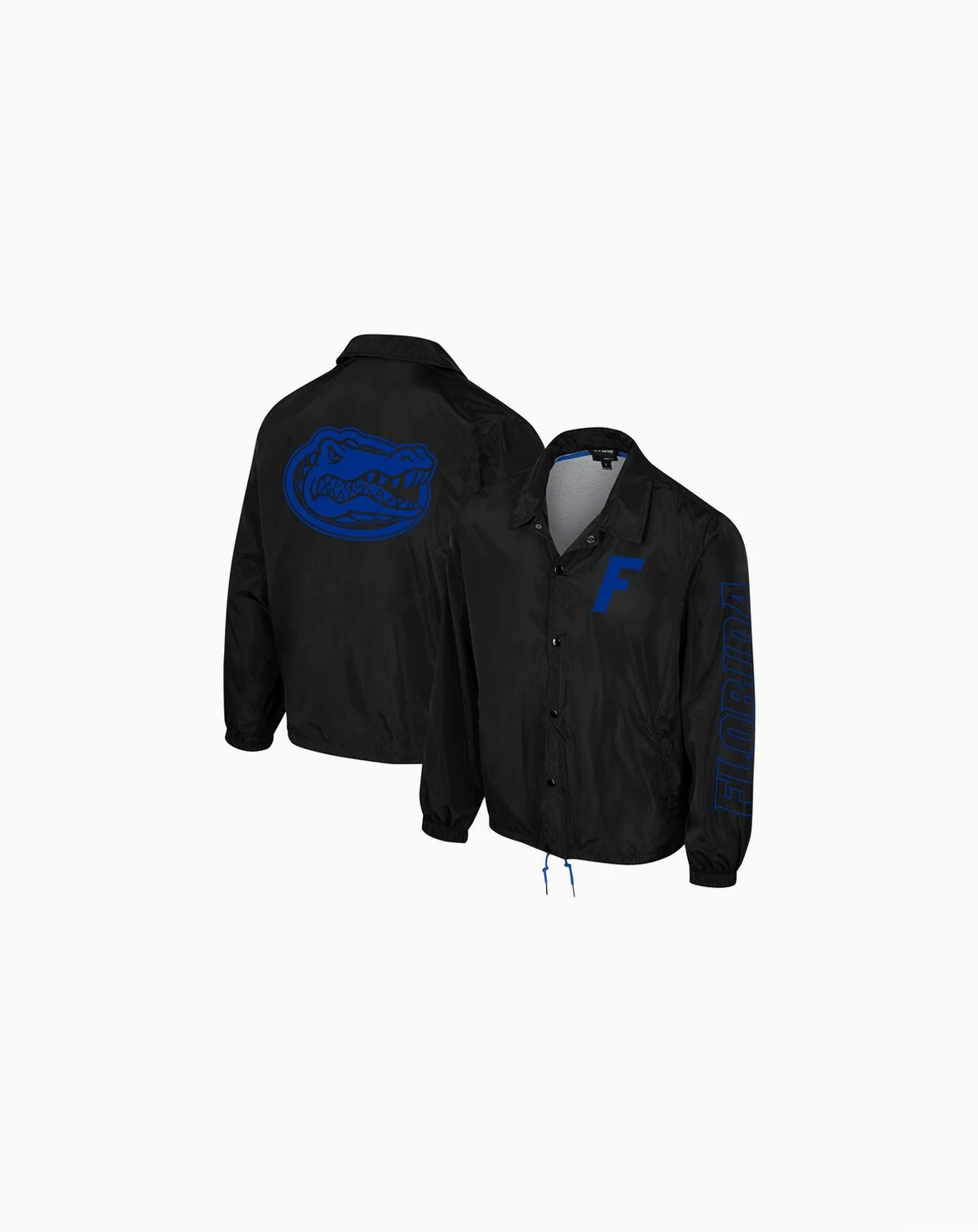 Men's and Women's Black Florida Gators Coaches Full-Snap Jacket