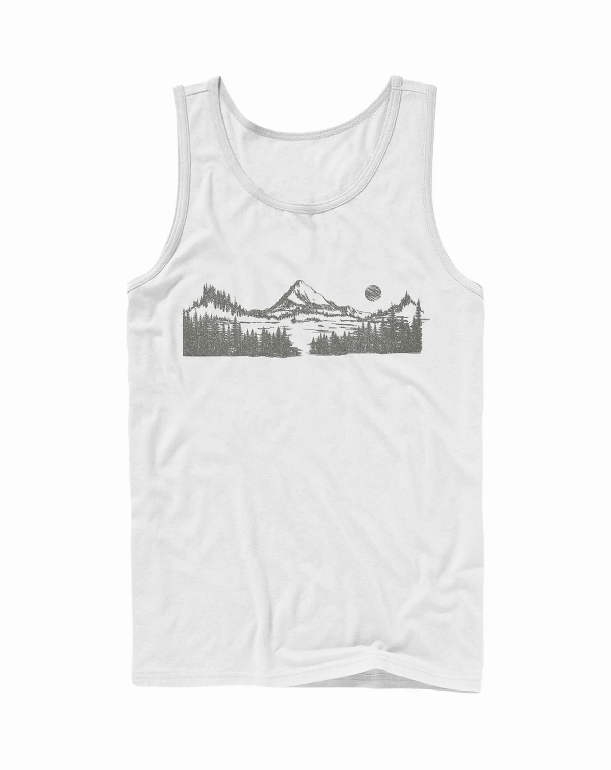 Men's Mount Scene Panel Tank Top