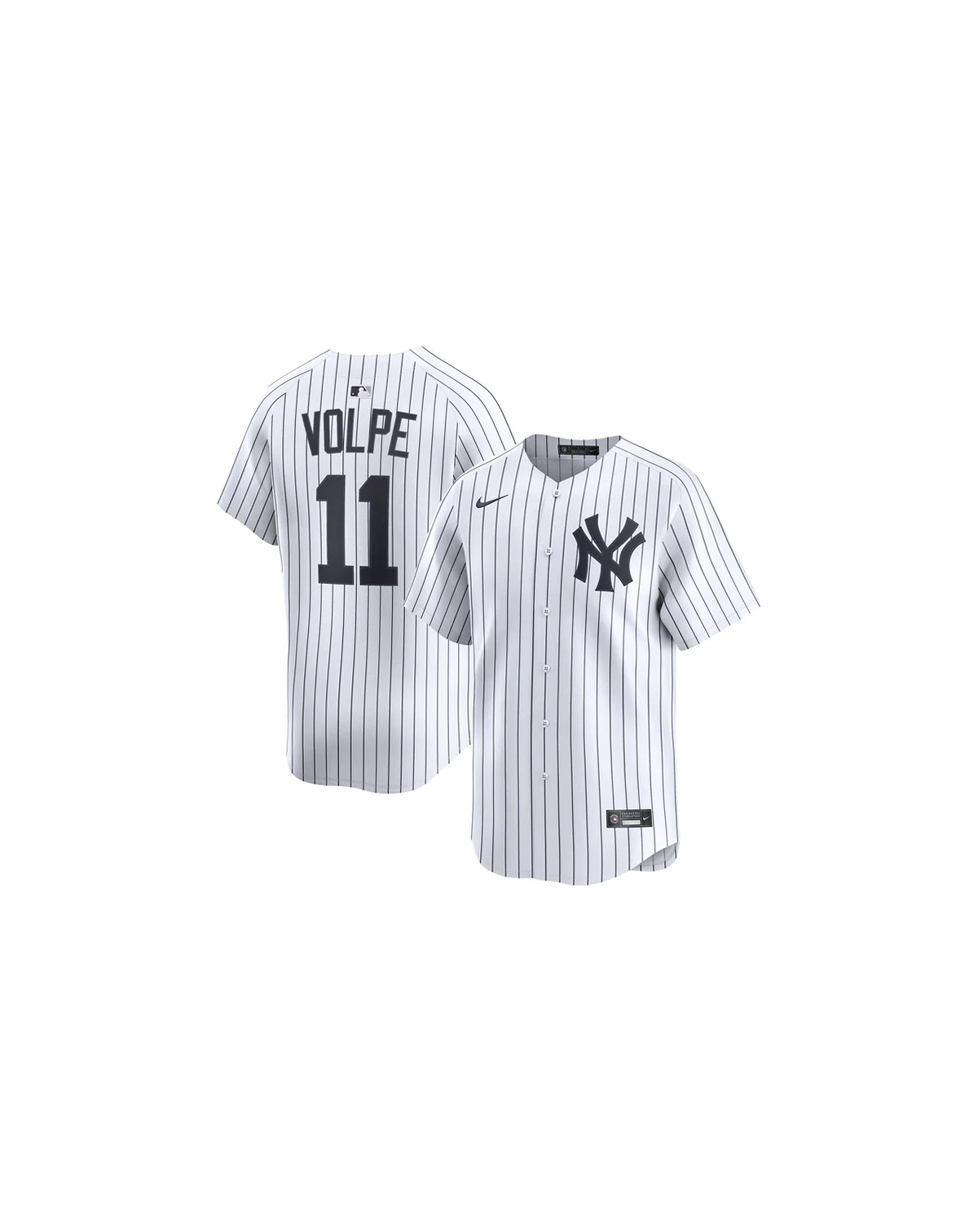 Men's Anthony Volpe White New York Yankees Home Limited Player Jersey