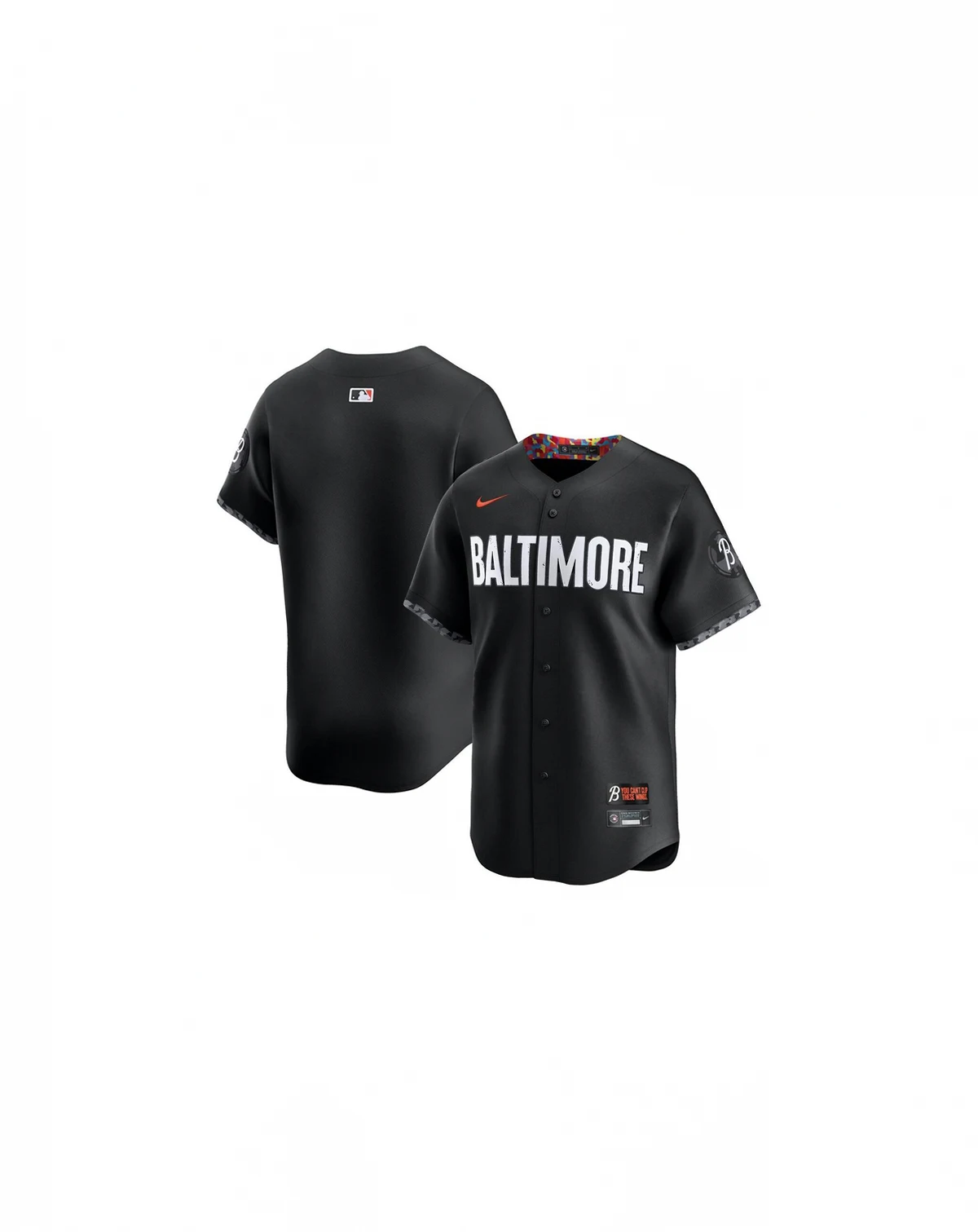 Men's Black Baltimore Orioles City Connect Limited Jersey
