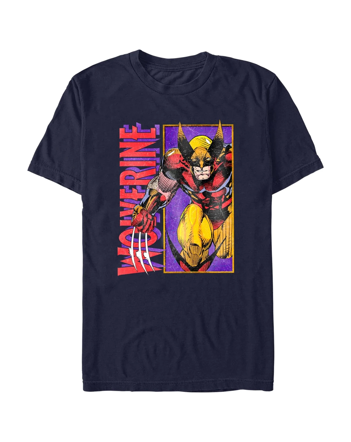 Men's Wolverine Panel Bust Short Sleeve T-Shirt
