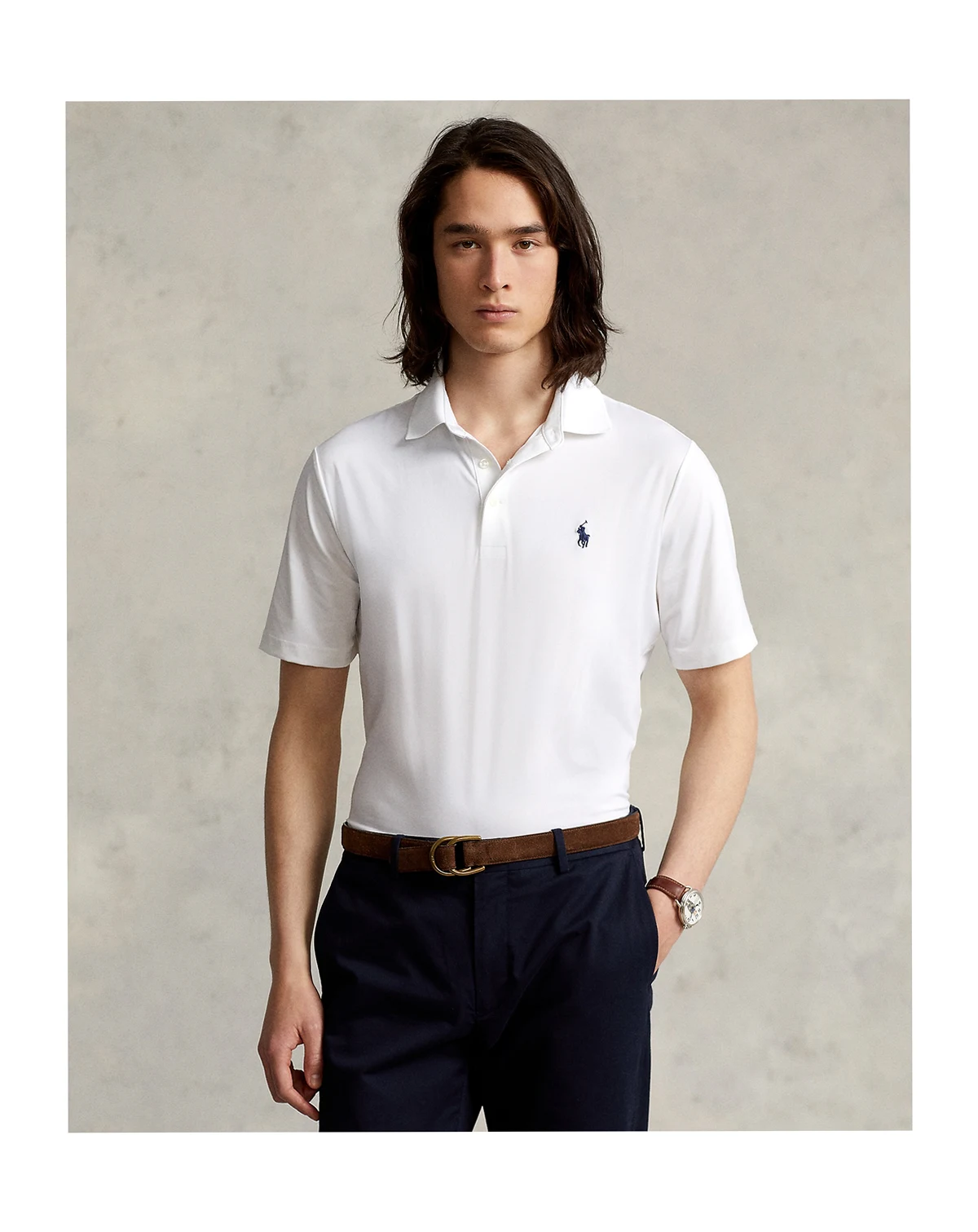 Men's Classic-Fit Performance Polo Shirt